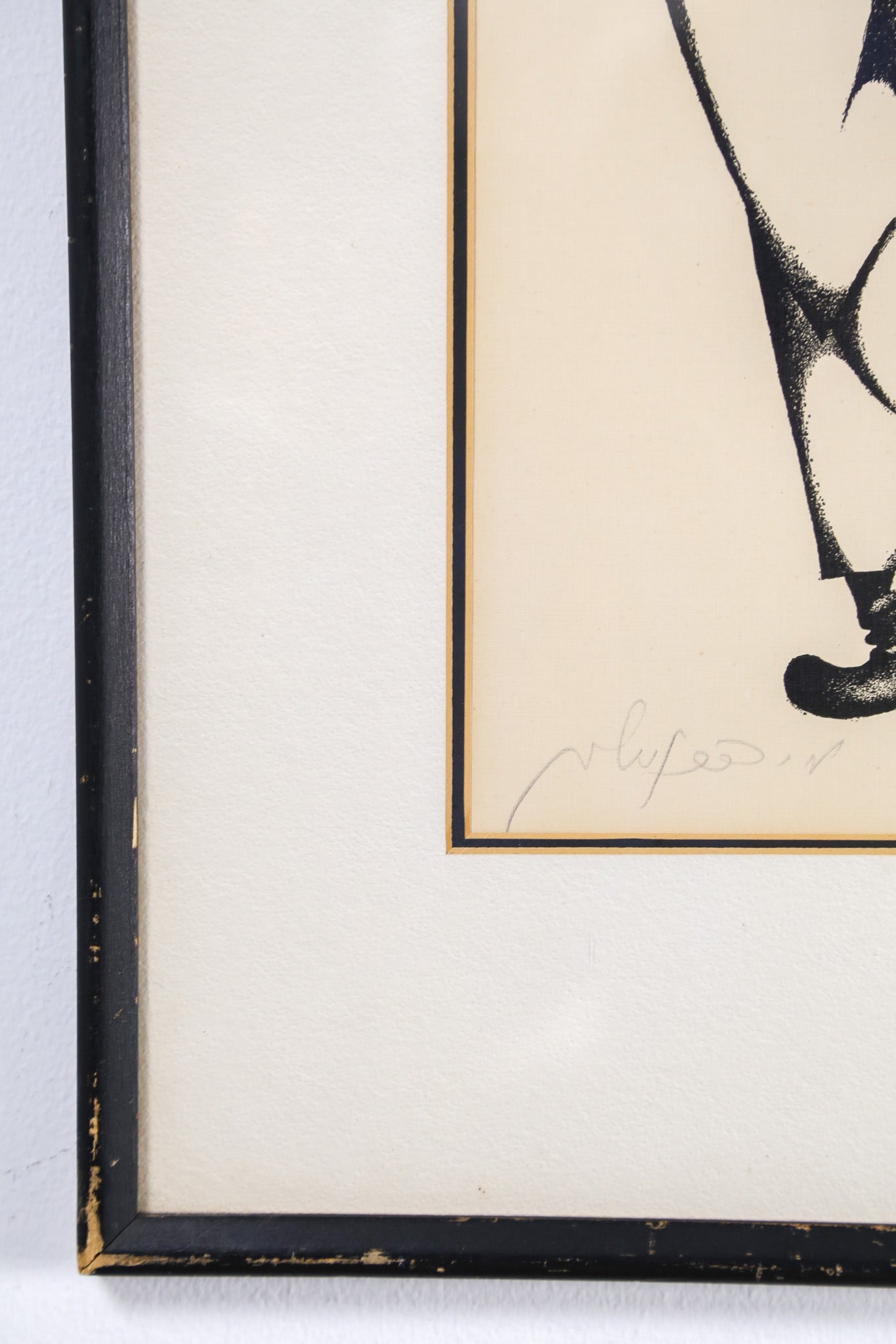 Vintage Lithograph "The Torah" / ヴィンテージ リトグラフ「トーラ（律法）を抱く男」