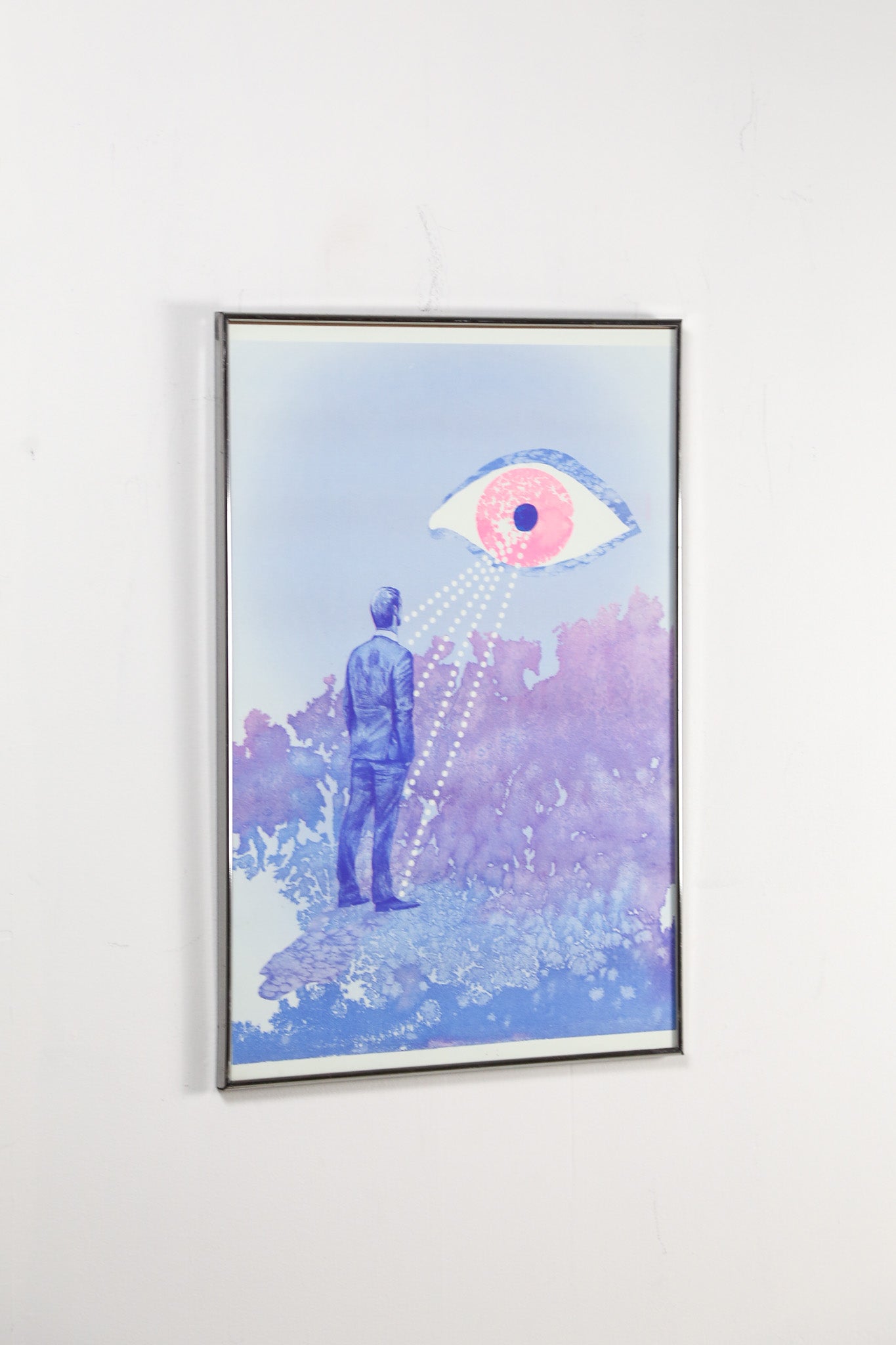 Male and Eye / 男性と目