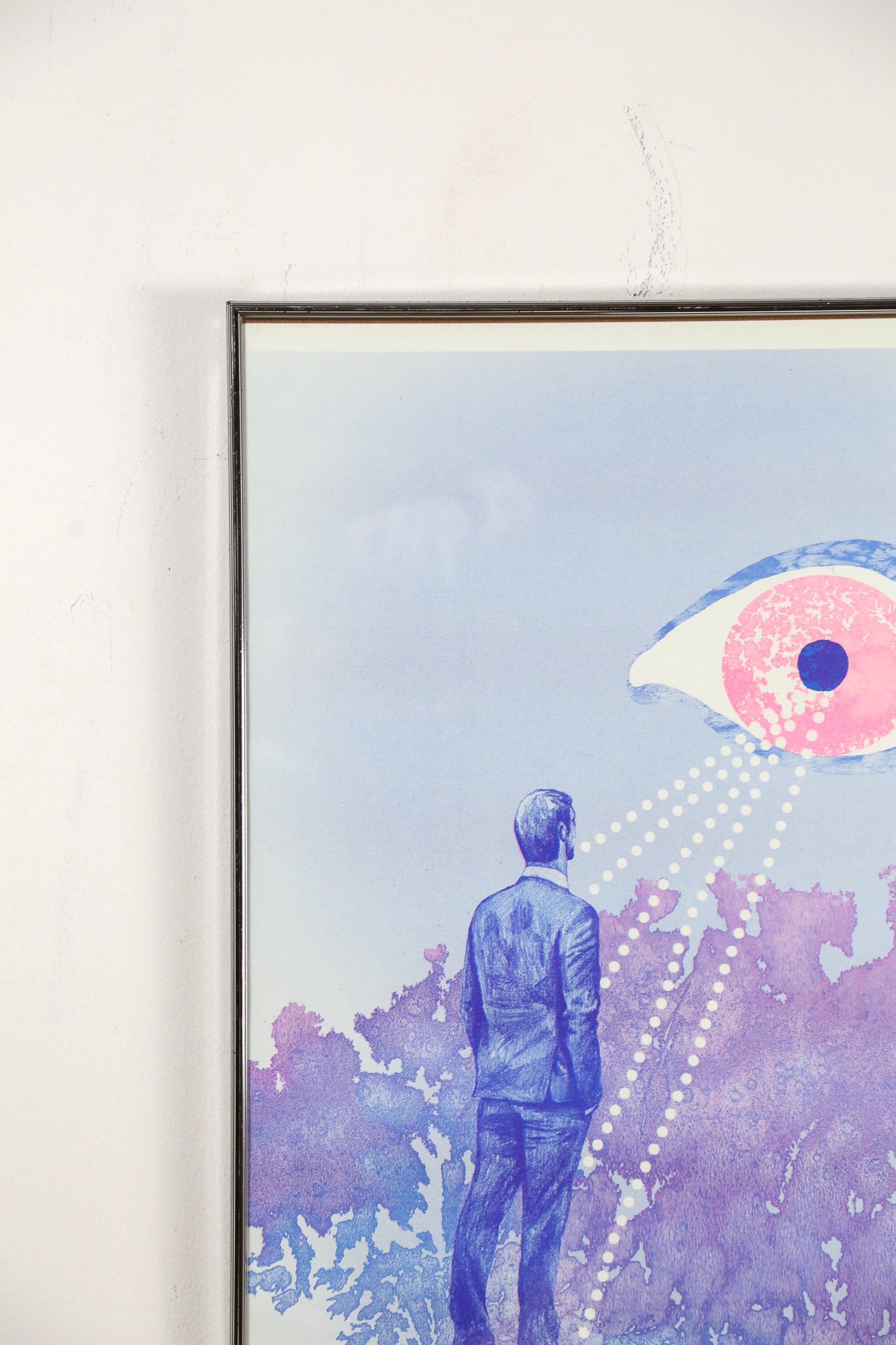 Male and Eye / 男性と目
