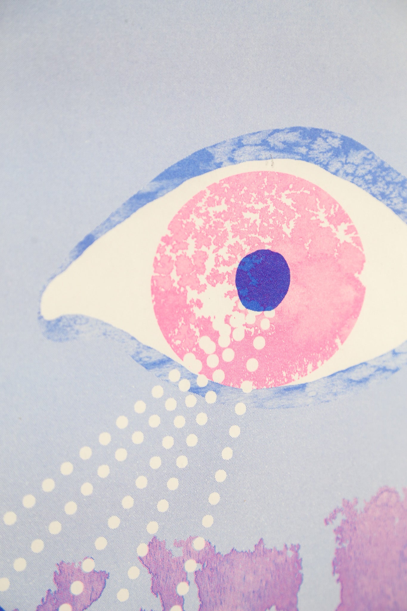 Male and Eye / 男性と目