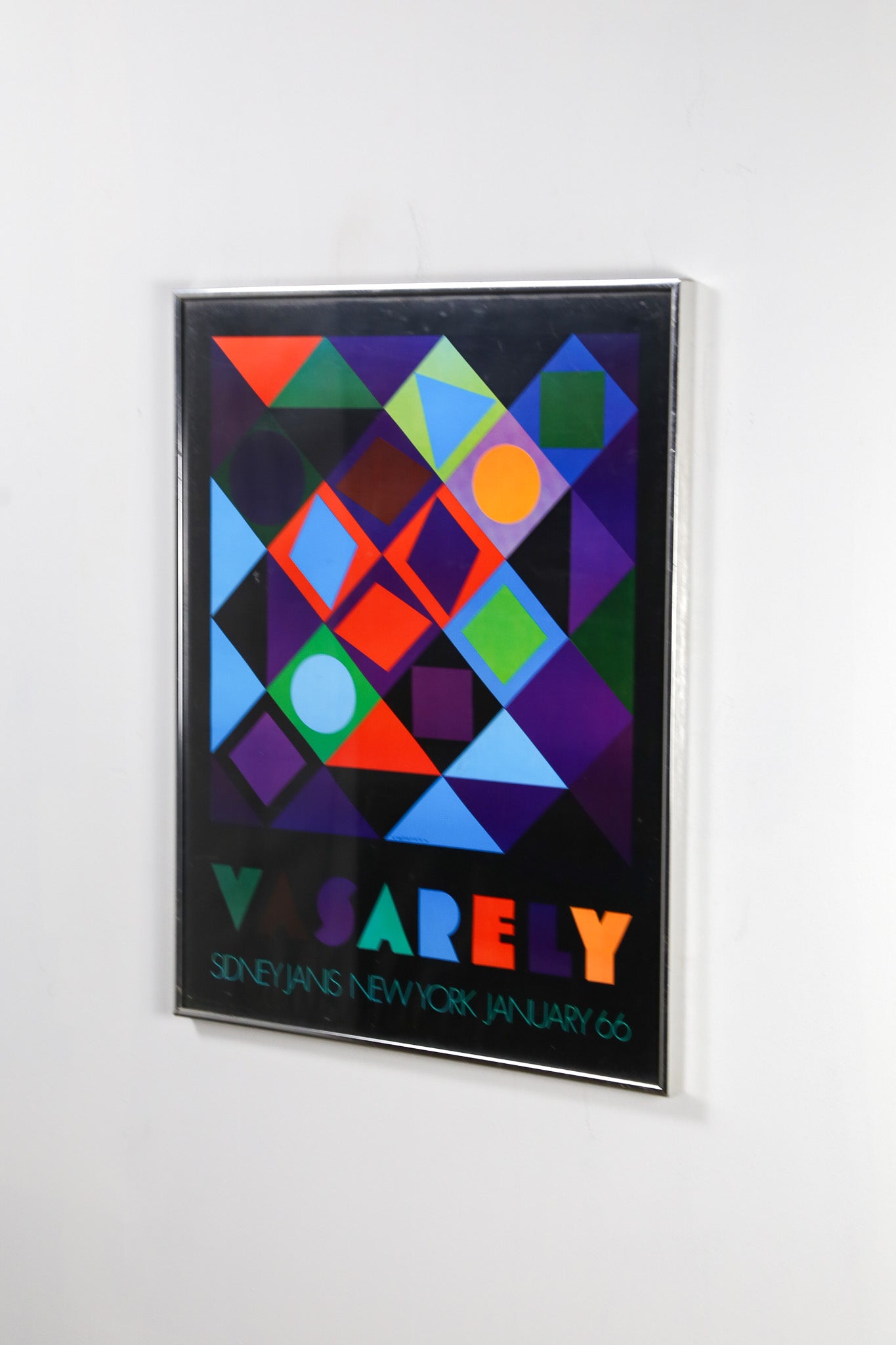 Geometric Abstract Poster / 幾何学ポスター