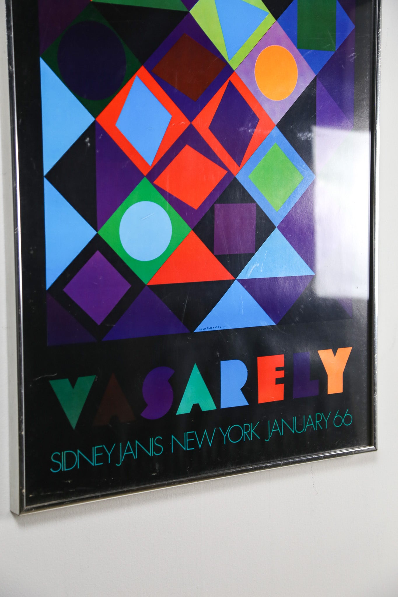 Geometric Abstract Poster / 幾何学ポスター