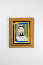 Bones—this unsavory donut maker Framed Art / ヴィンテージ フレーム アート