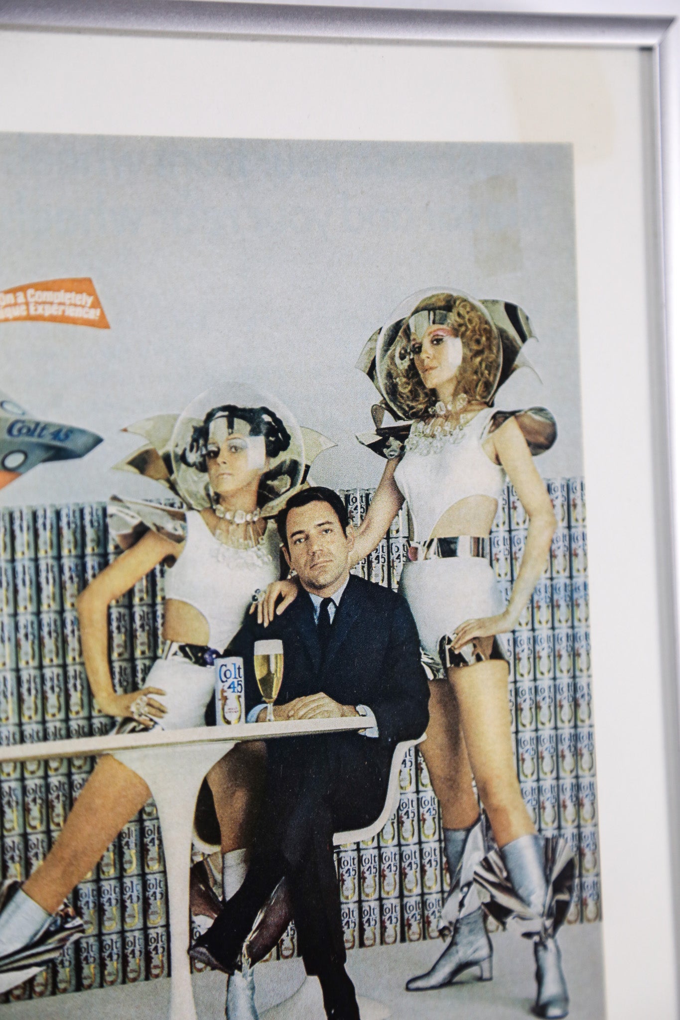 Colt 45 "Space Age" Vintage Framed AD / Colt 45 スペースエイジ ヴィンテージ 額装広告