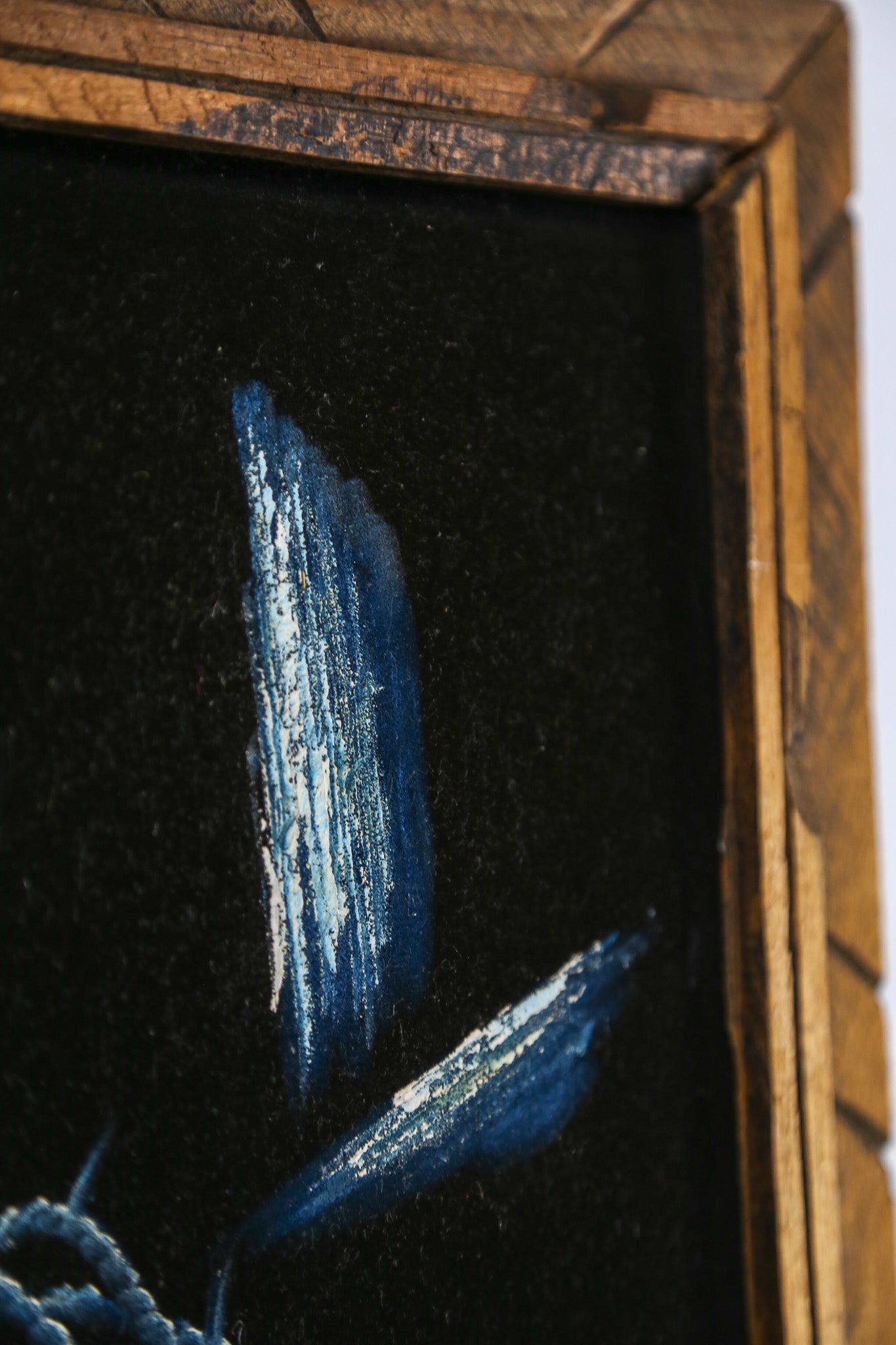 Black Velvet Painting "Head of Christ" / ブラックベルベットペイント「キリストの頭部」