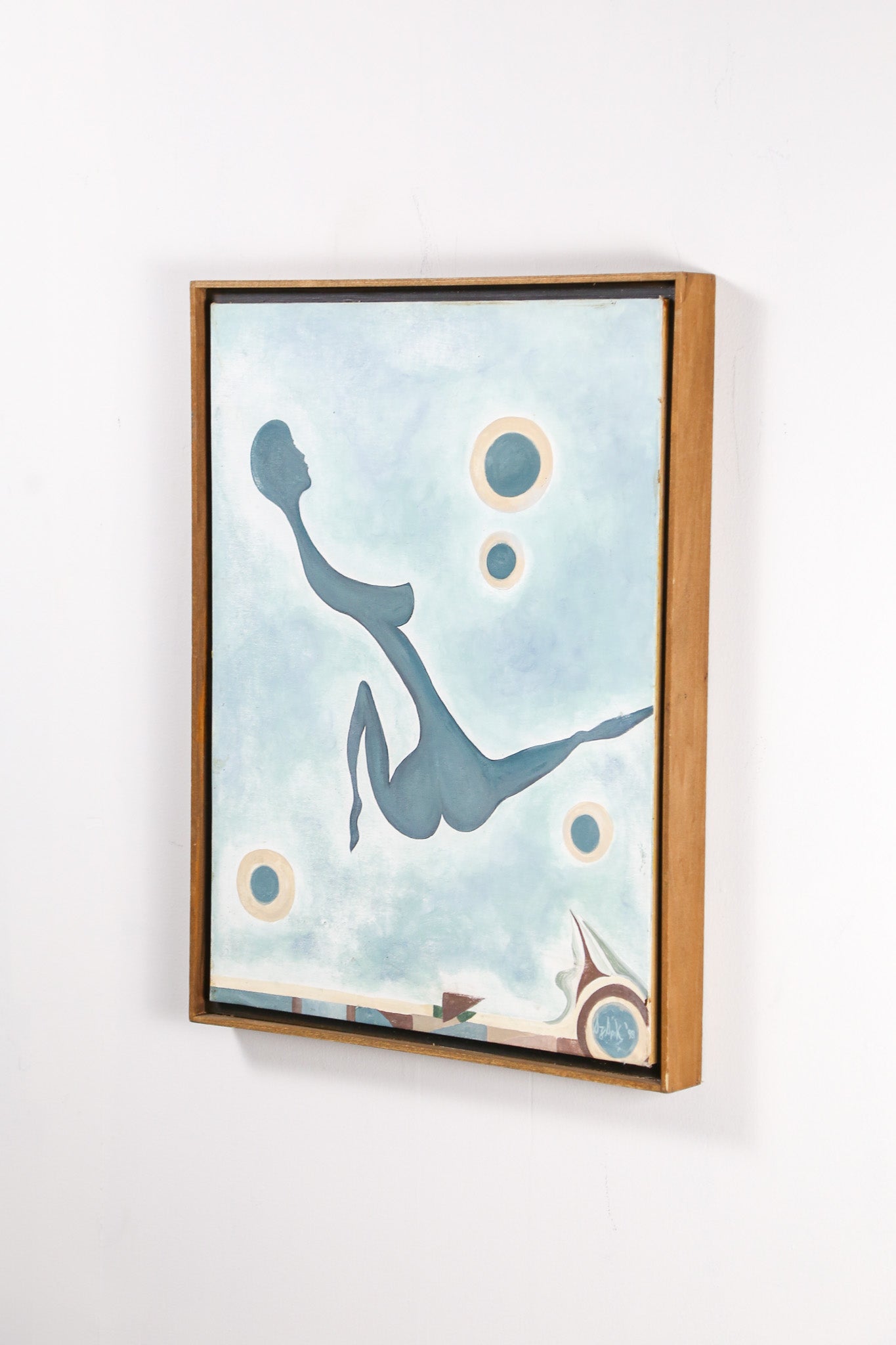 Surrealist Female Form Abstract Painting / シュルレアリスム 女性像 抽象画
