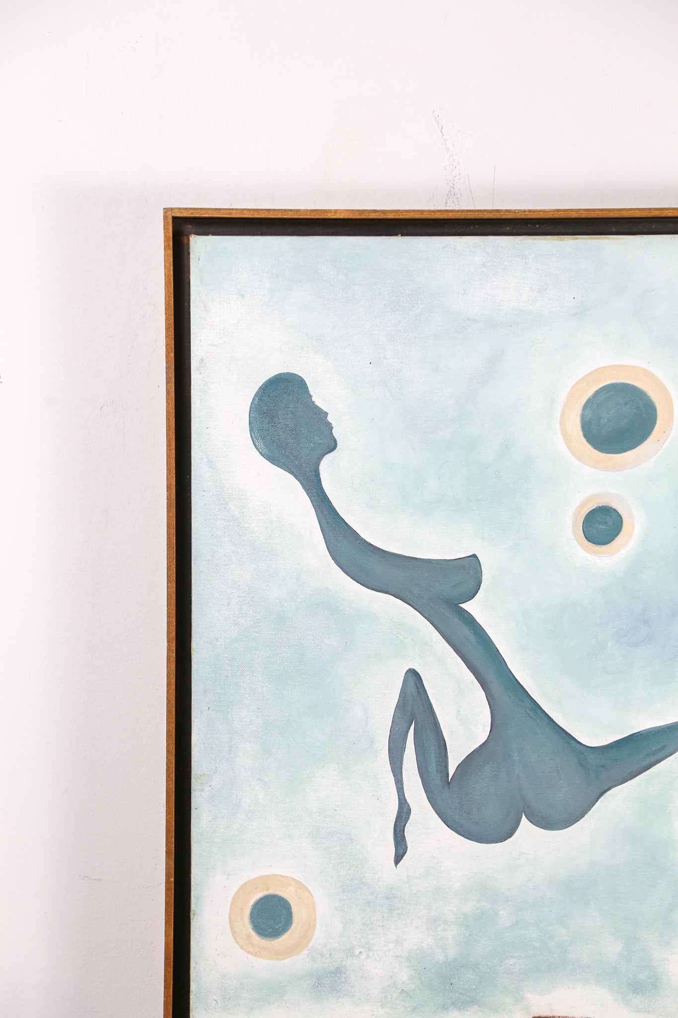 Surrealist Female Form Abstract Painting / シュルレアリスム 女性像 抽象画