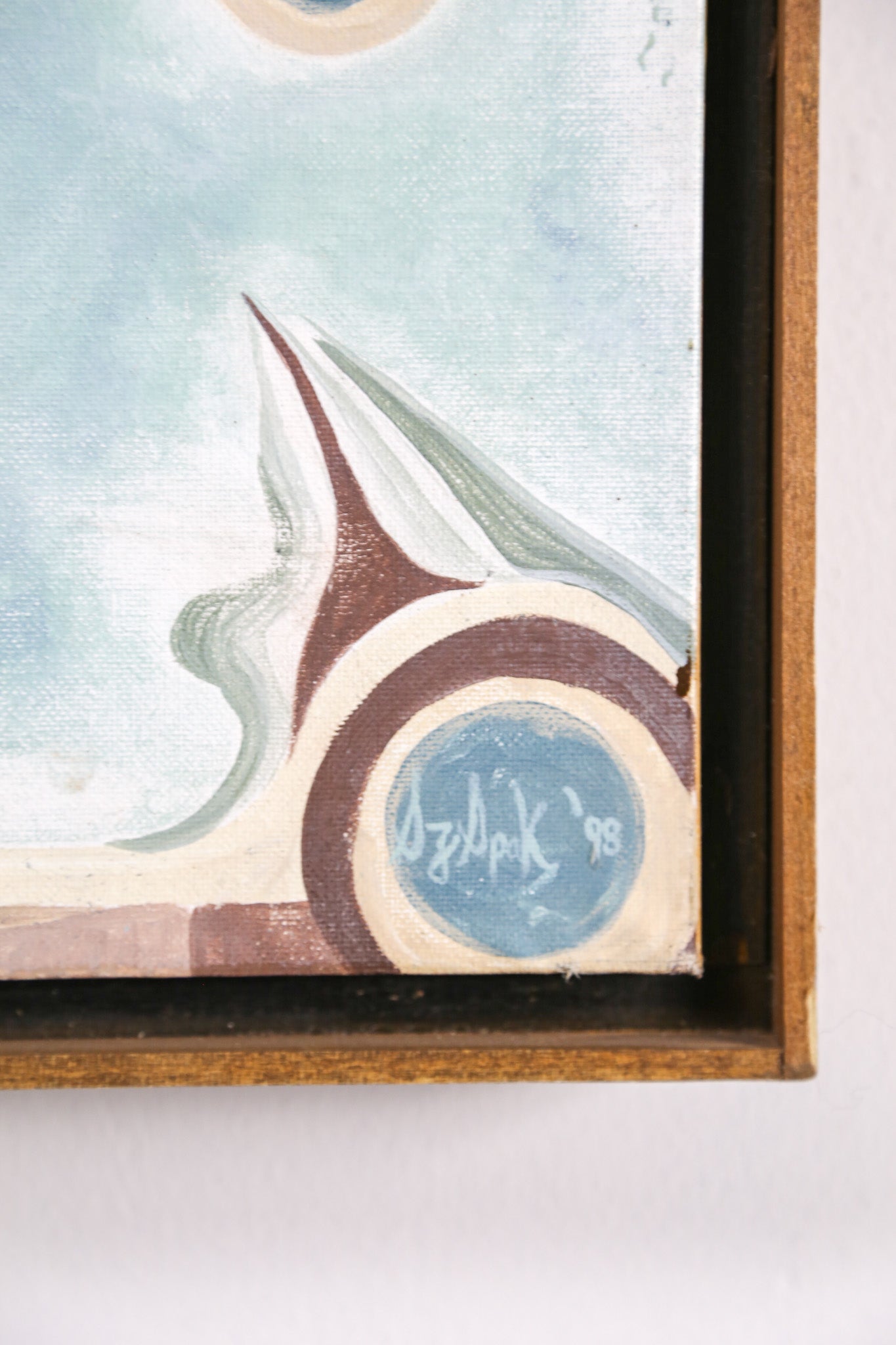 Surrealist Female Form Abstract Painting / シュルレアリスム 女性像 抽象画