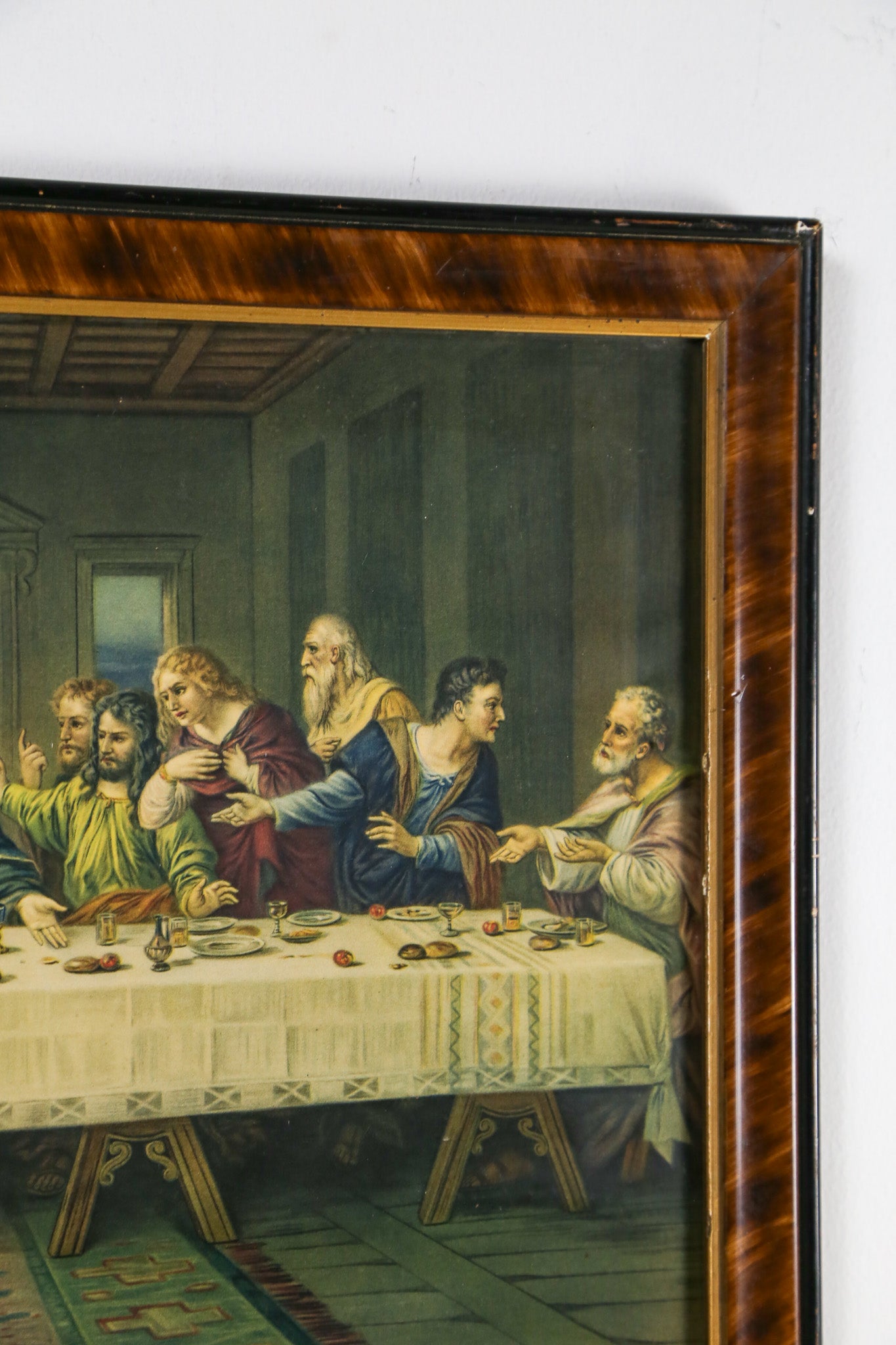 The Last Supper Framed Print / 最後の晩餐 フレーム入りプリント画