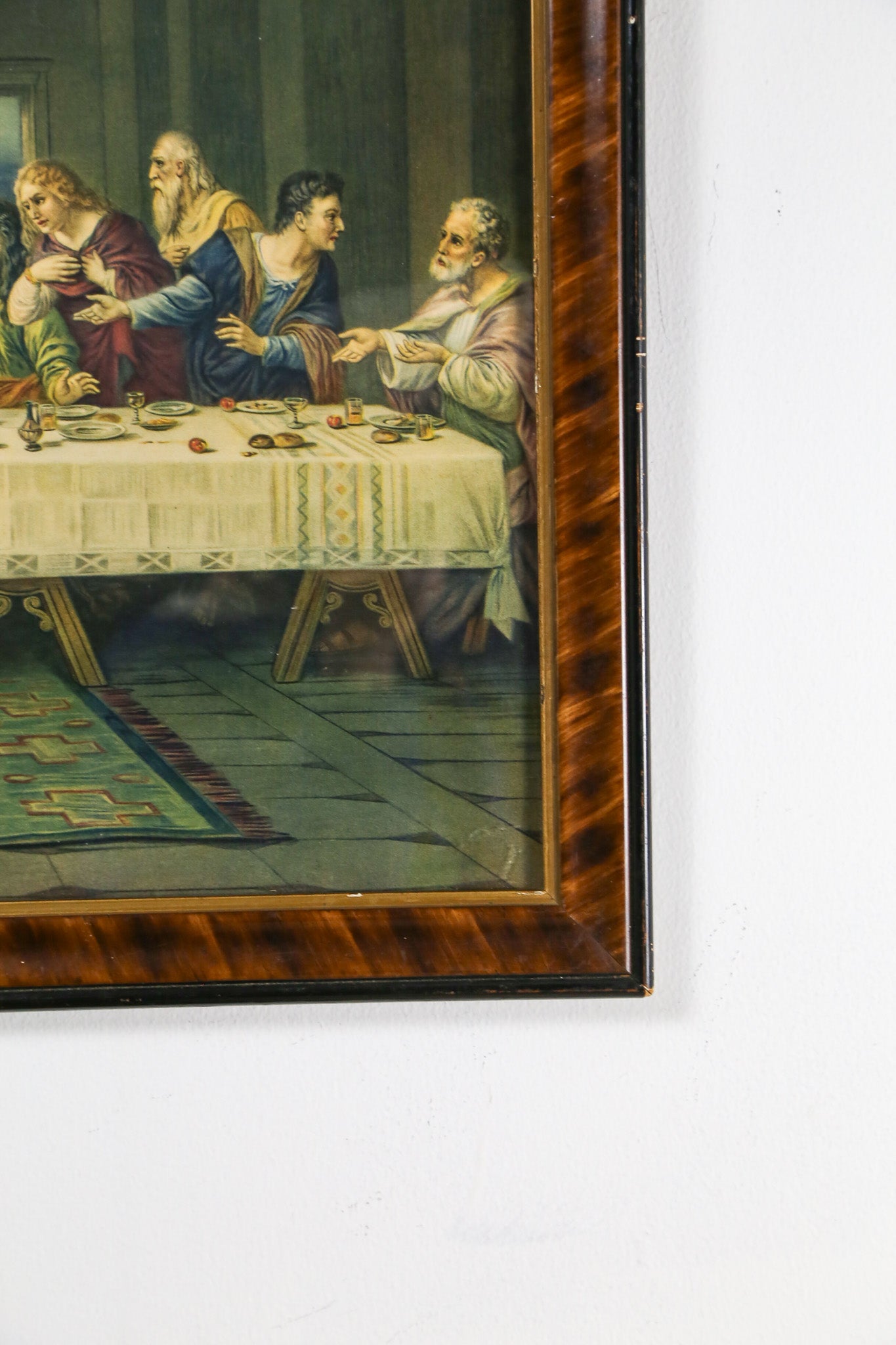 The Last Supper Framed Print / 最後の晩餐 フレーム入りプリント画