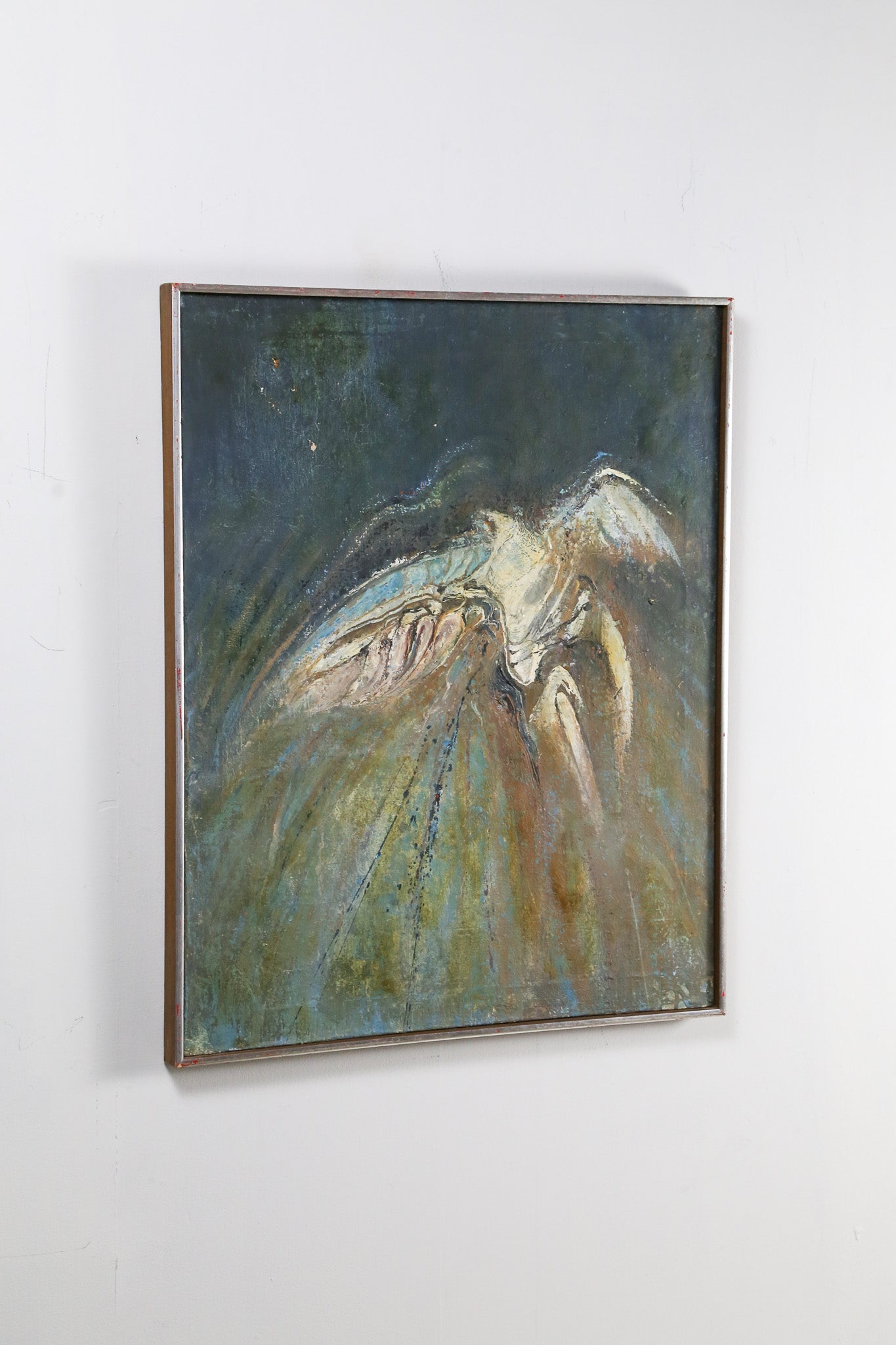 Vintage Abstract Oil Painting / ヴィンテージ 抽象画