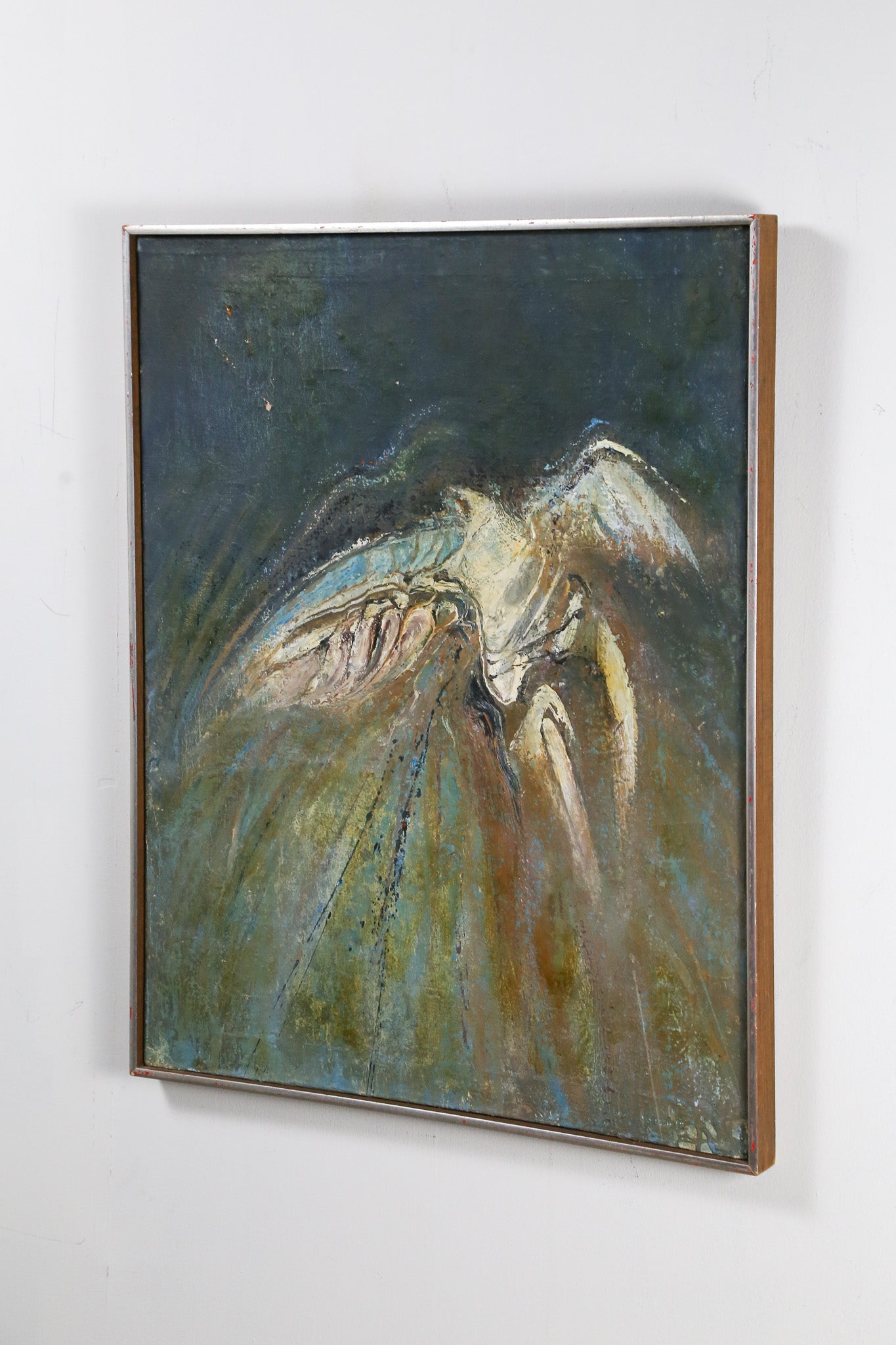 Vintage Abstract Oil Painting / ヴィンテージ 抽象画