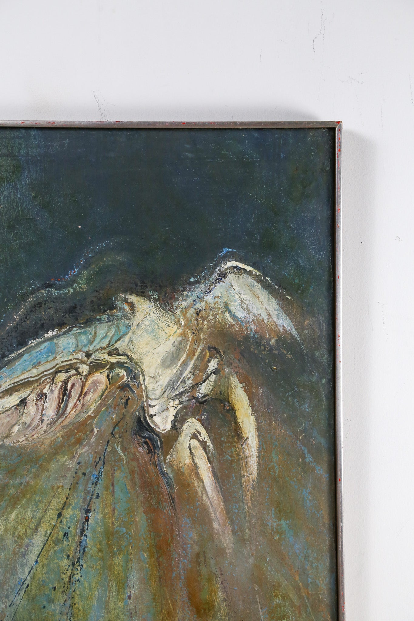 Vintage Abstract Oil Painting / ヴィンテージ 抽象画
