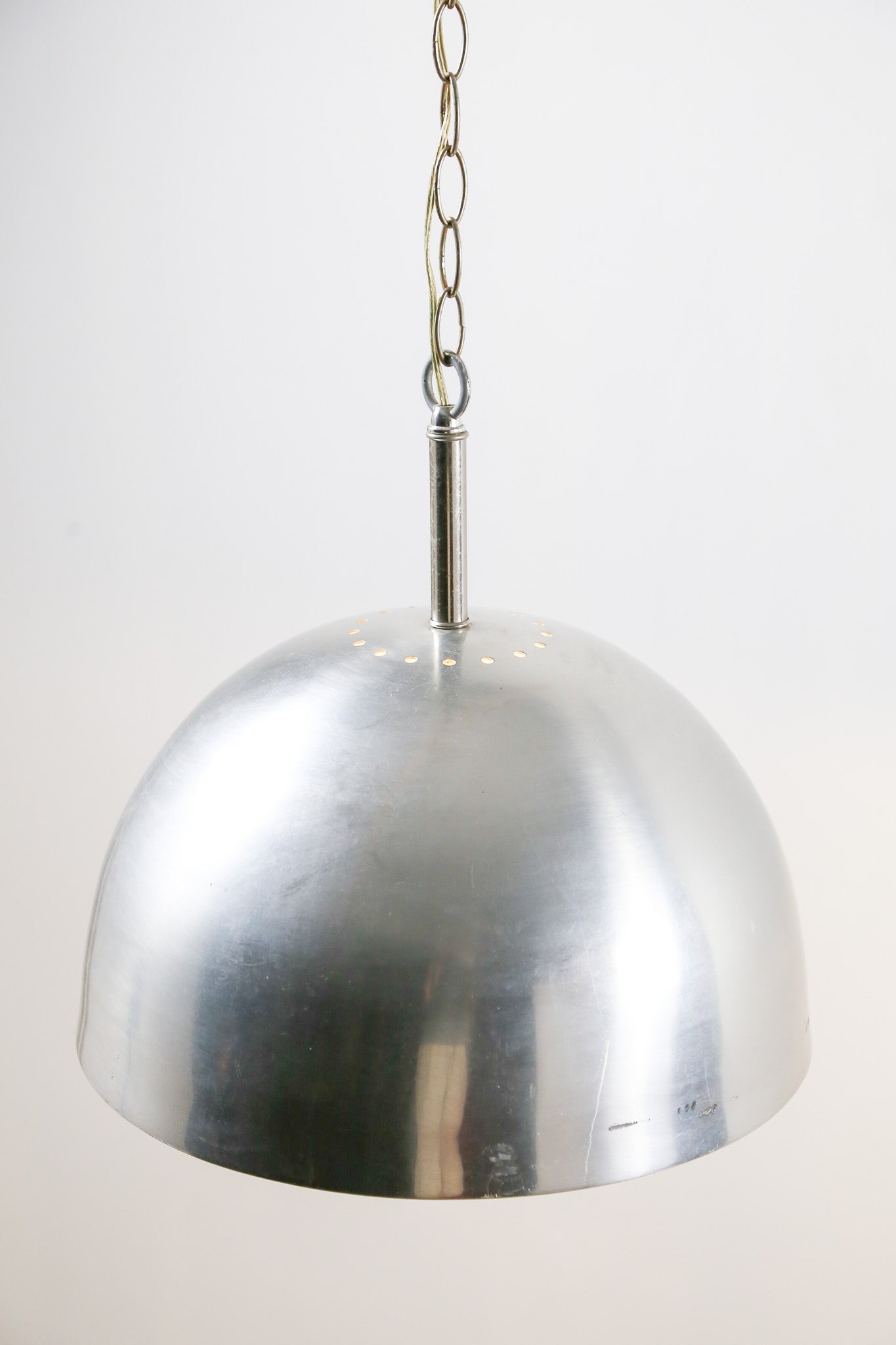 Silver Metal Floor Lamp / シルバーメタルライト