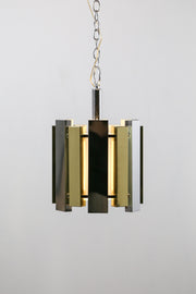 Chrome & Brass Chandelier / クローム & 真鍮 シャンデリア