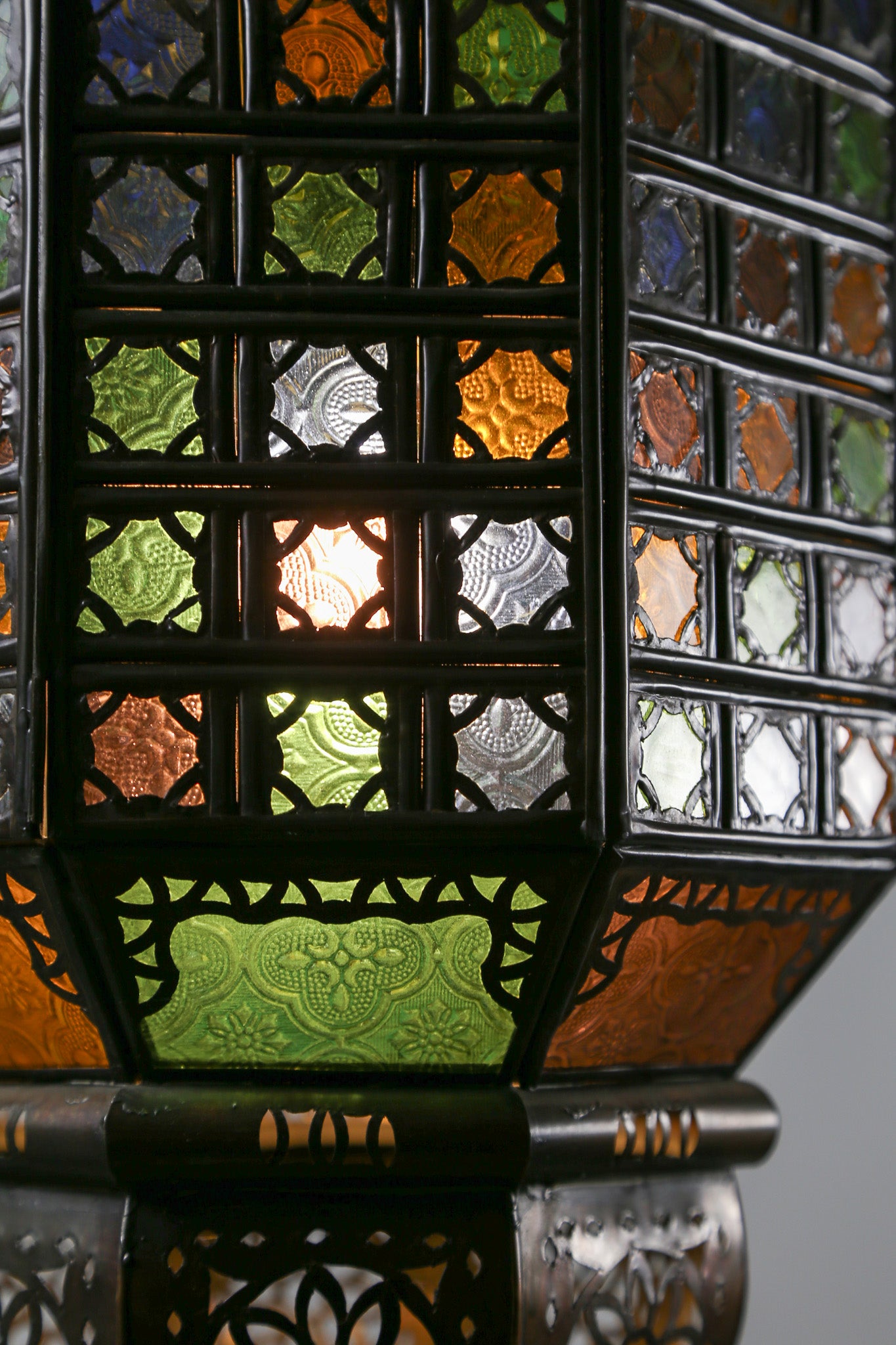 Moroccan Style Stained Glass Pendant Light / モロッカンスタイル ステンドグラス ペンダントライト