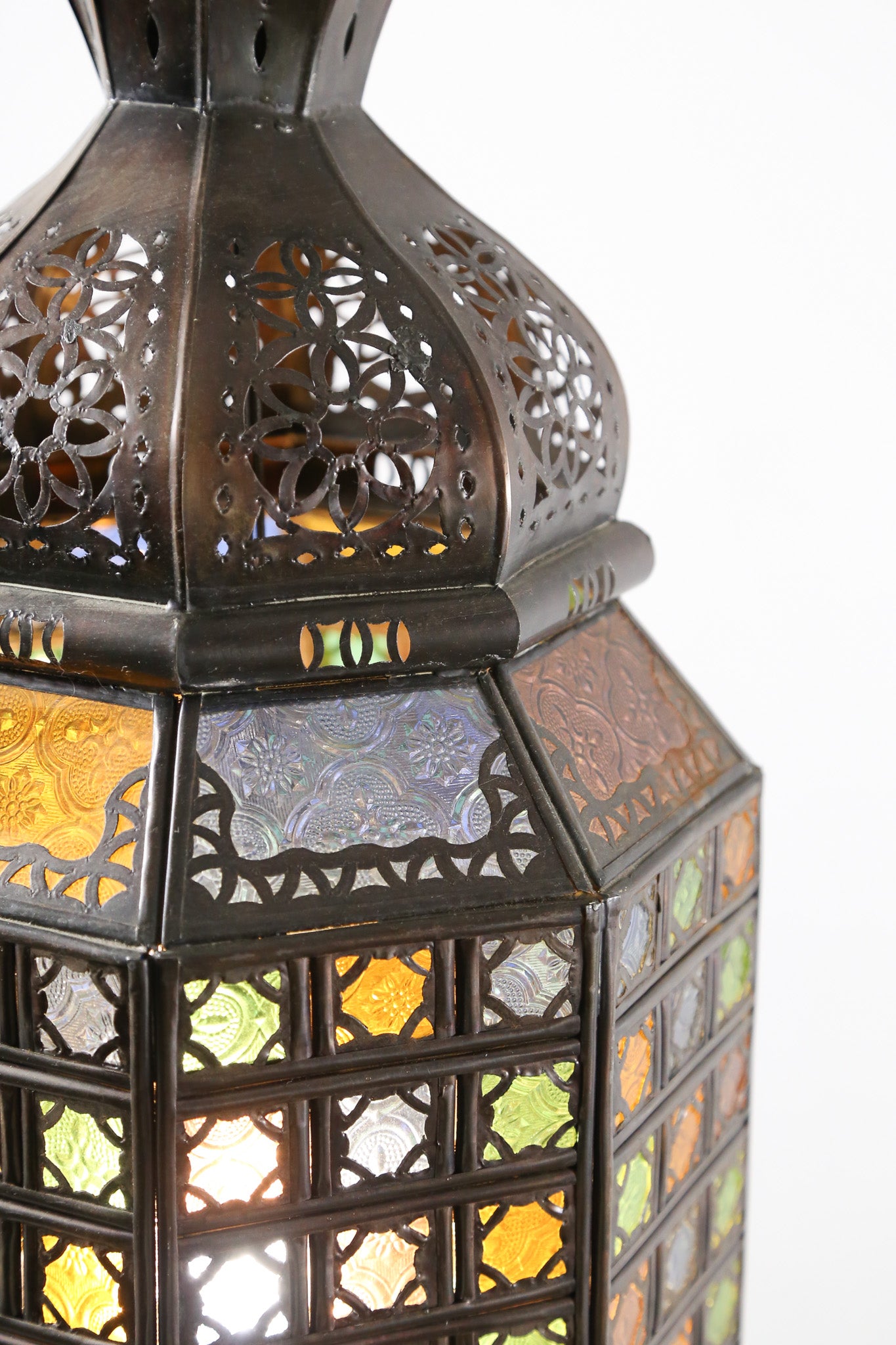 Moroccan Style Stained Glass Pendant Light / モロッカンスタイル ステンドグラス ペンダントライト