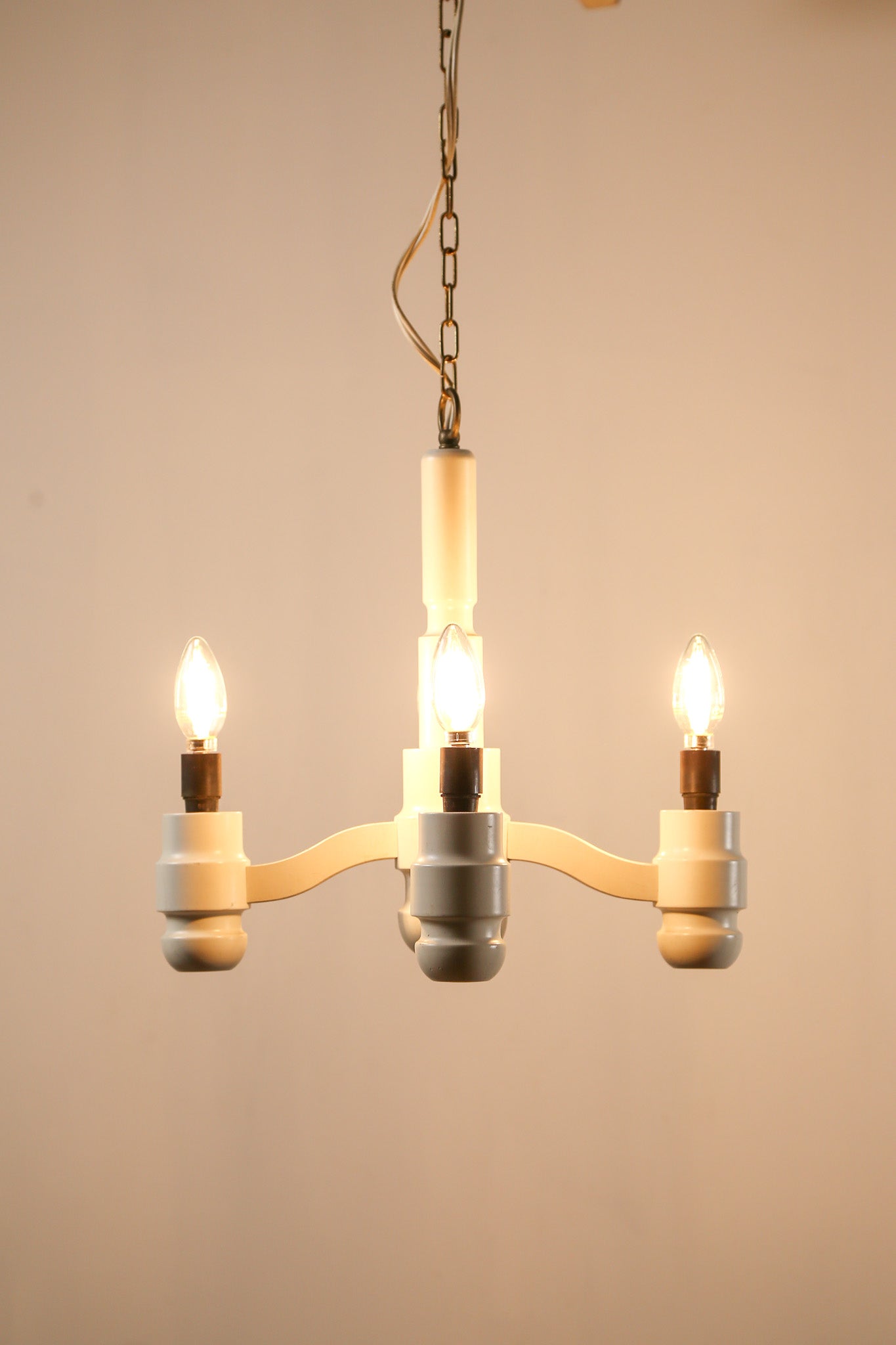 White Minimalist Chandelier / ホワイトミニマルシャンデリア