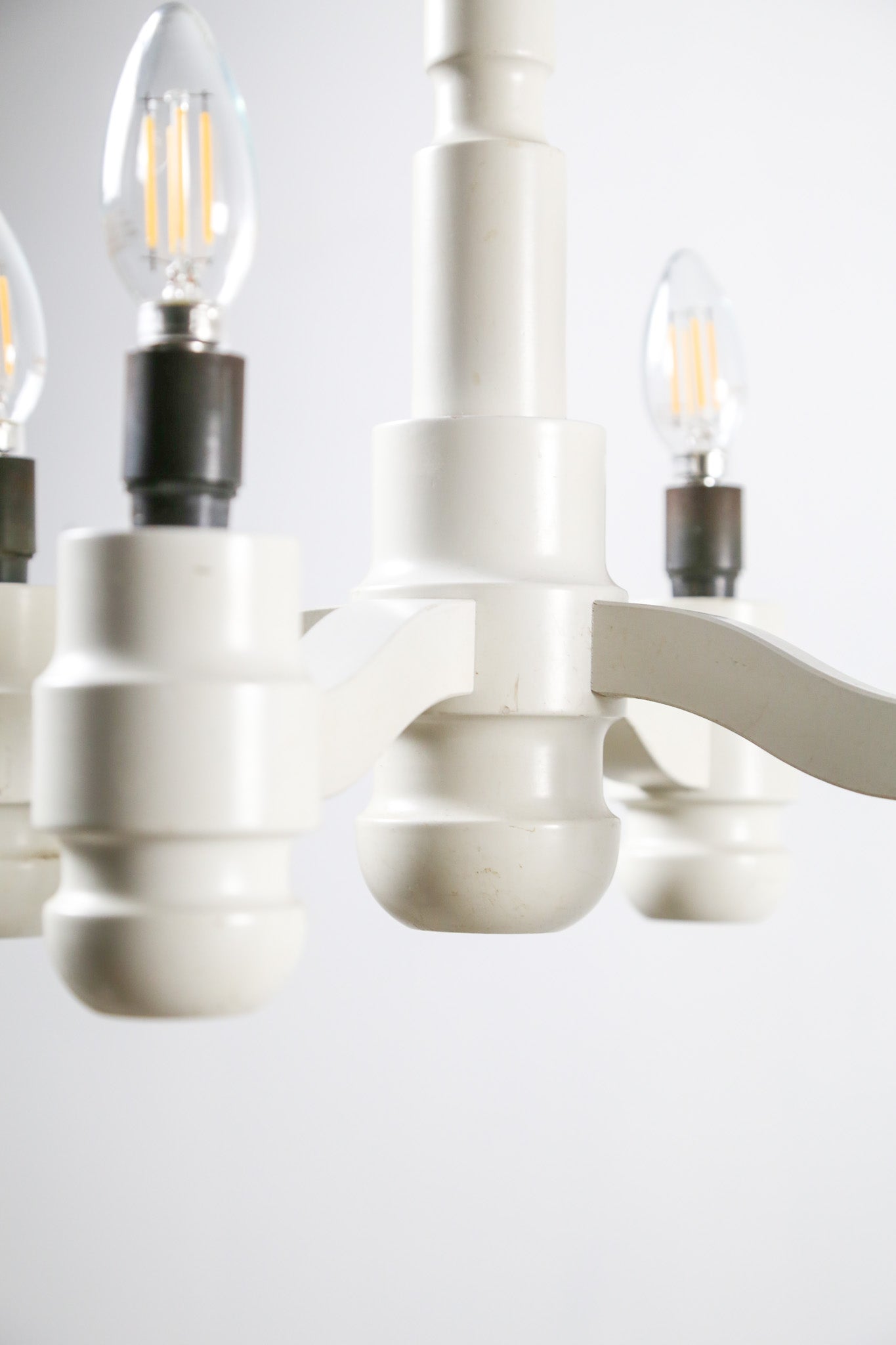 White Minimalist Chandelier / ホワイトミニマルシャンデリア