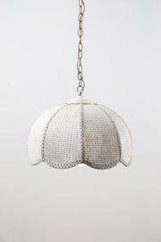 Woven Wire Scalloped Pendant Light / メッシュワイヤー スカラップ ペンダントライト