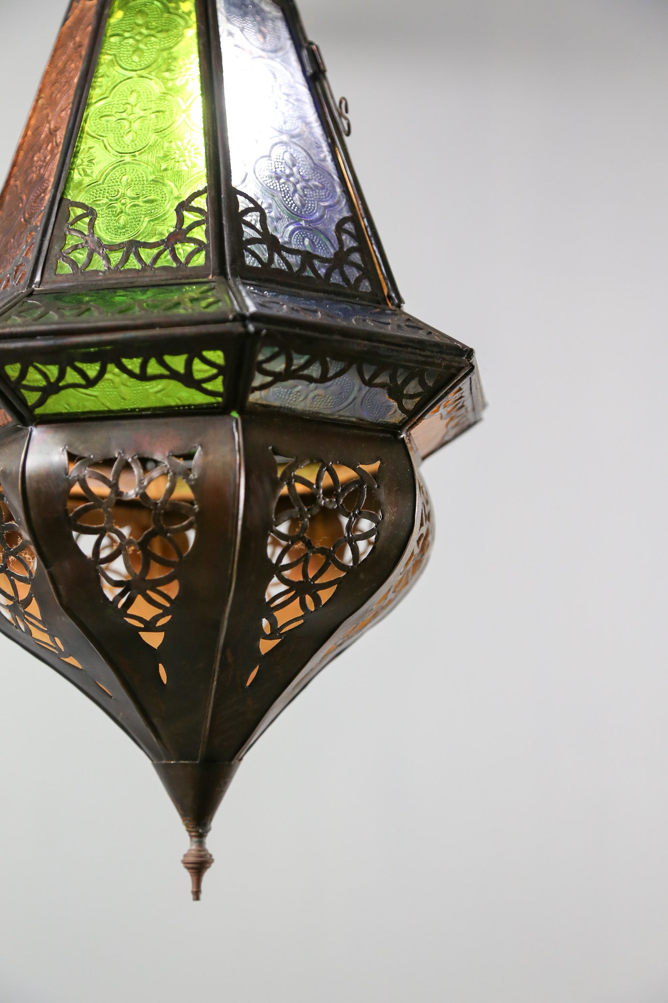Moroccan Style Stained Glass Pendant Light / モロッカンスタイル ステンドグラス ペンダントライト