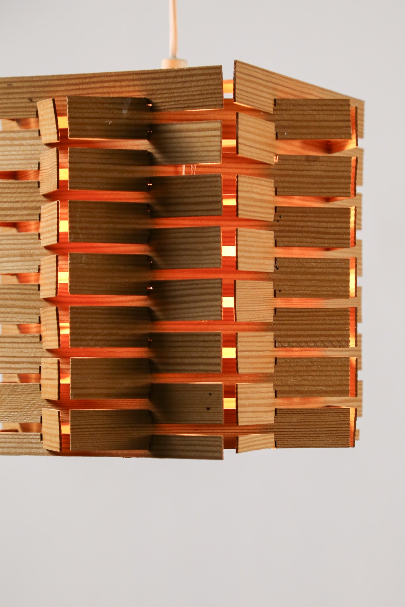 Interlocking Wood Table Lamp / 組み木 ランプ