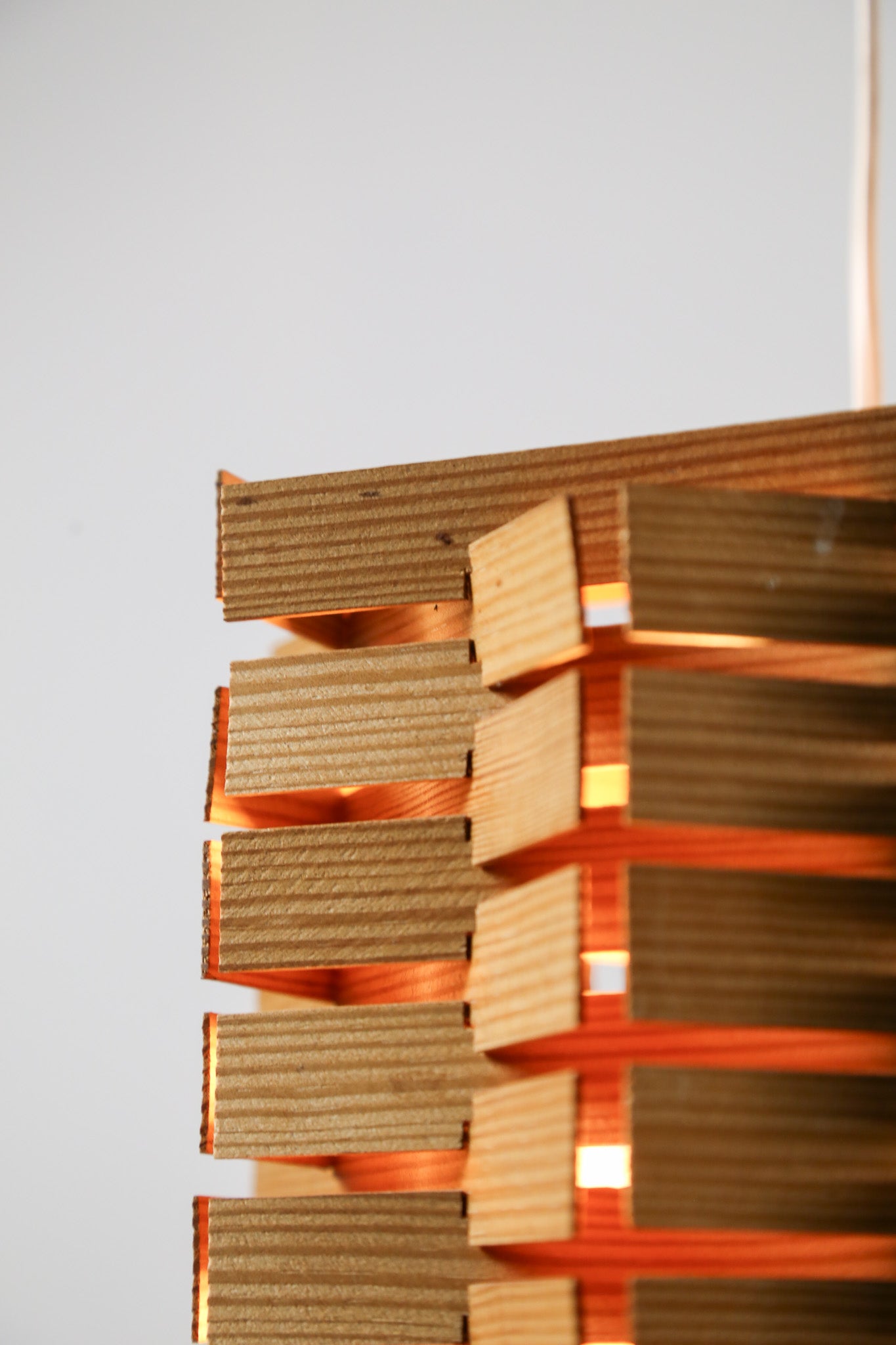 Interlocking Wood Table Lamp / 組み木 ランプ