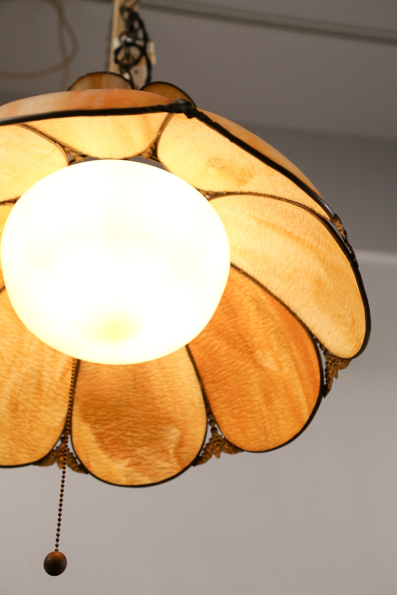 Slag Glass Pendant Light / スラグガラス ペンダントライト