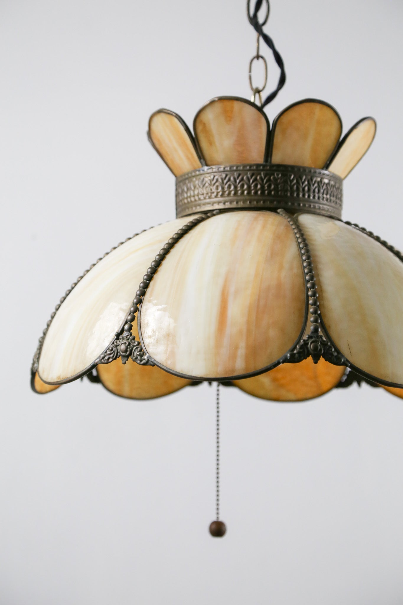 Slag Glass Pendant Light / スラグガラス ペンダントライト