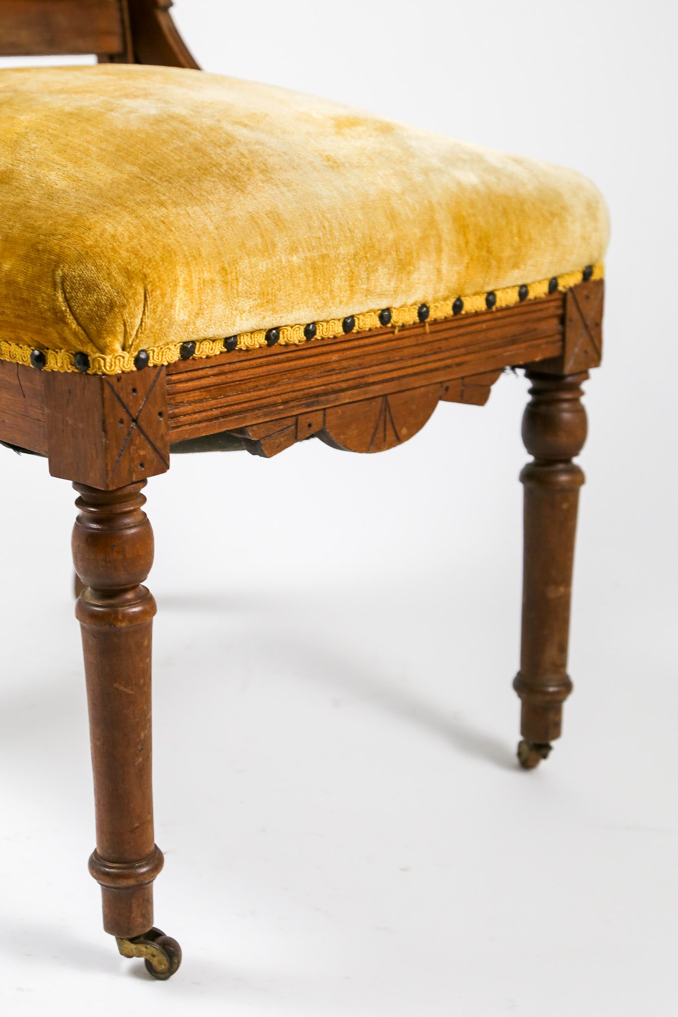 Eastlake Style Antique Side Chair / イーストレイクスタイル アンティーク サイドチェア