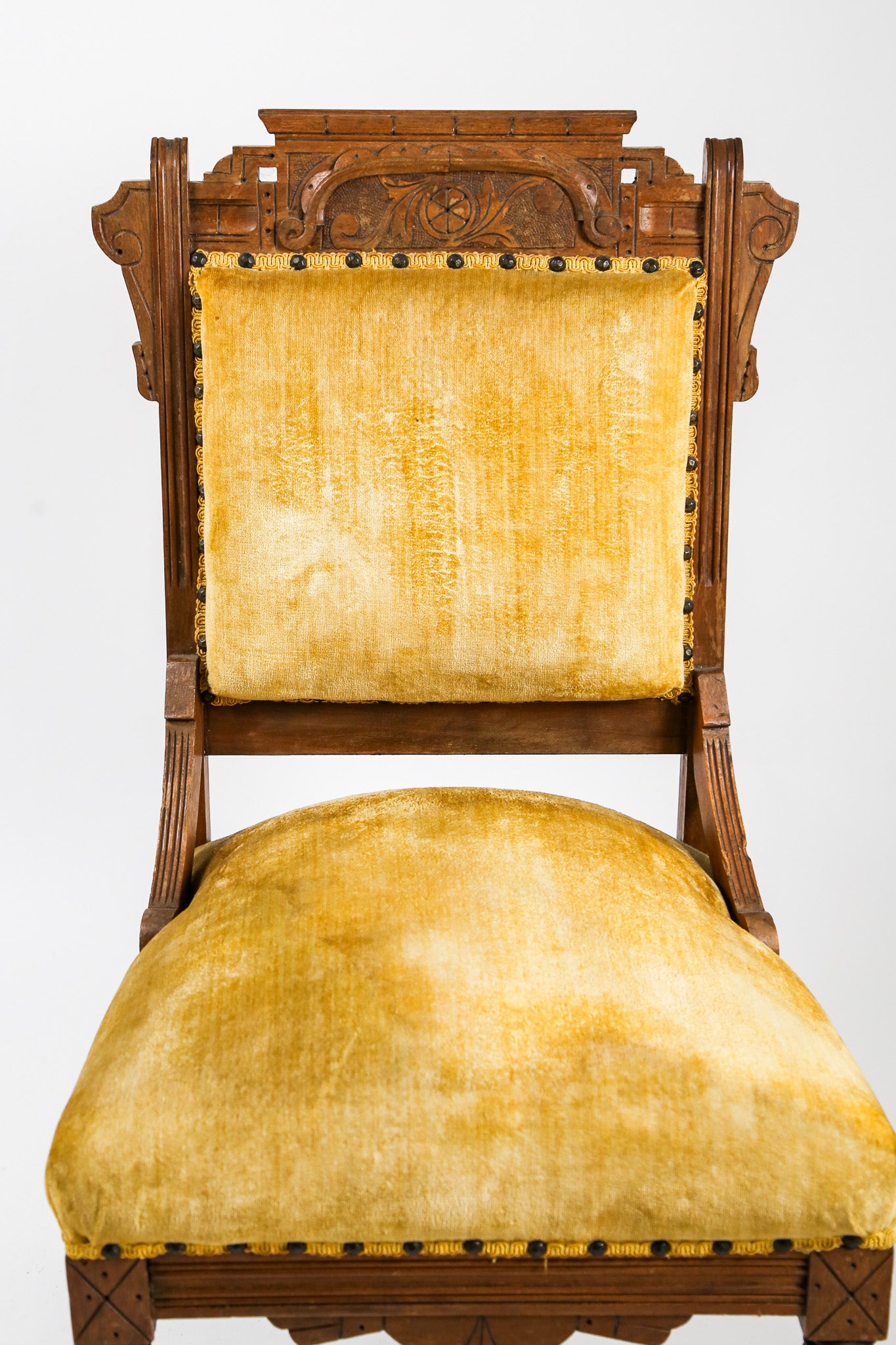 Eastlake Style Antique Side Chair / イーストレイクスタイル アンティーク サイドチェア