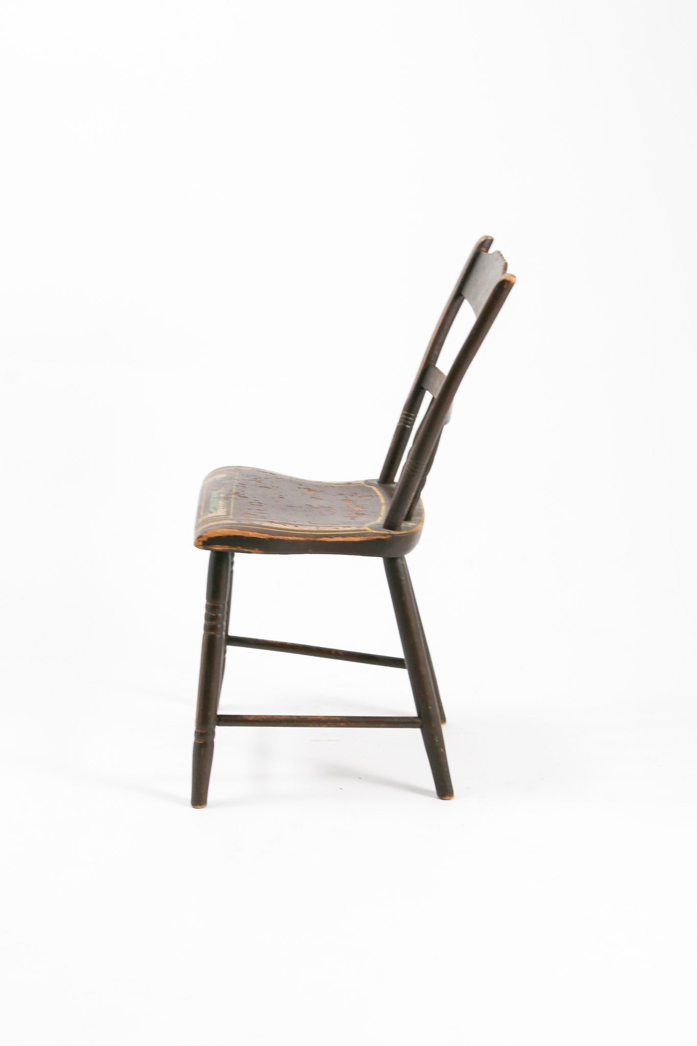Hitchcock Style Painted Chair / アンティーク ペイントチェア