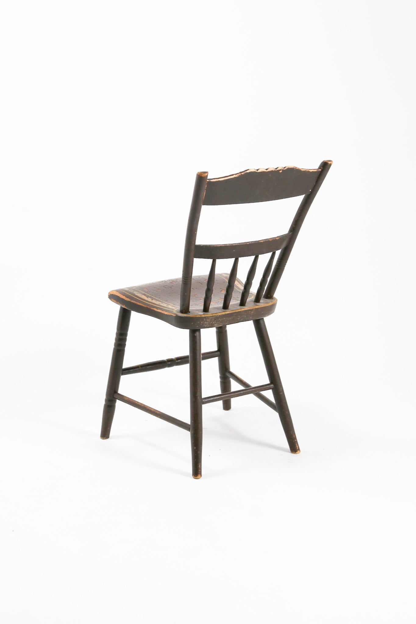 Hitchcock Style Painted Chair / アンティーク ペイントチェア
