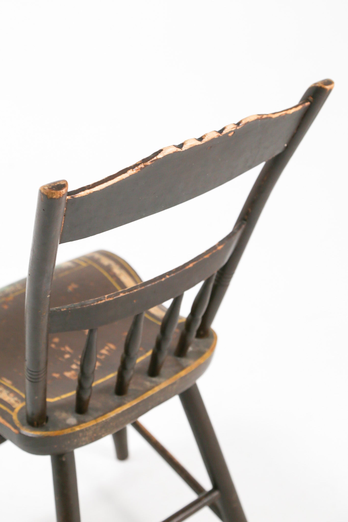 Hitchcock Style Painted Chair / アンティーク ペイントチェア