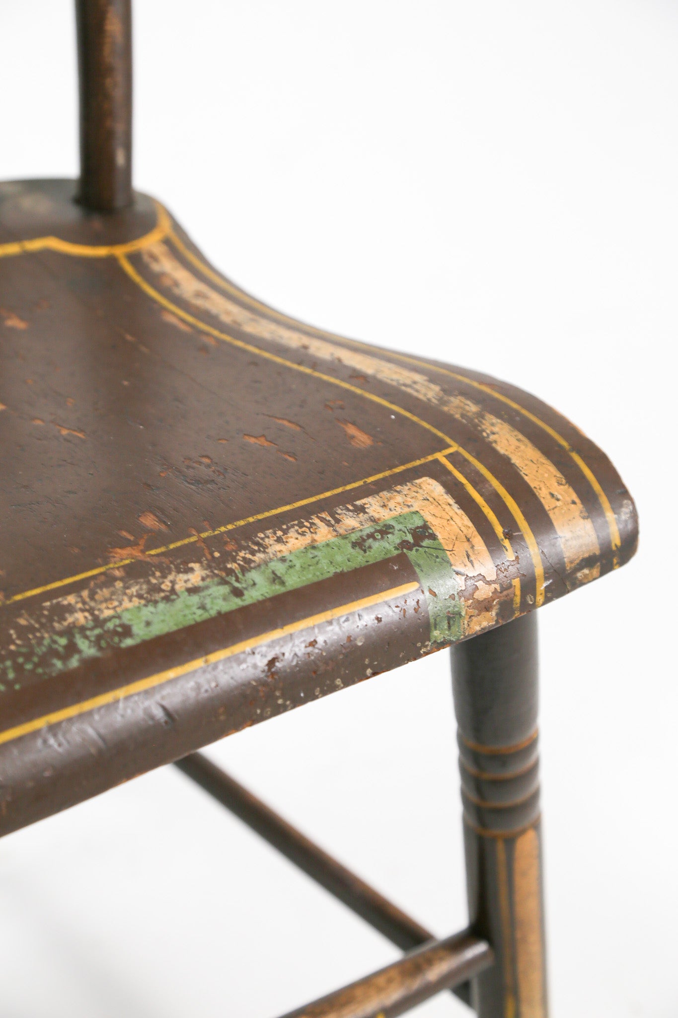 Hitchcock Style Painted Chair / アンティーク ペイントチェア