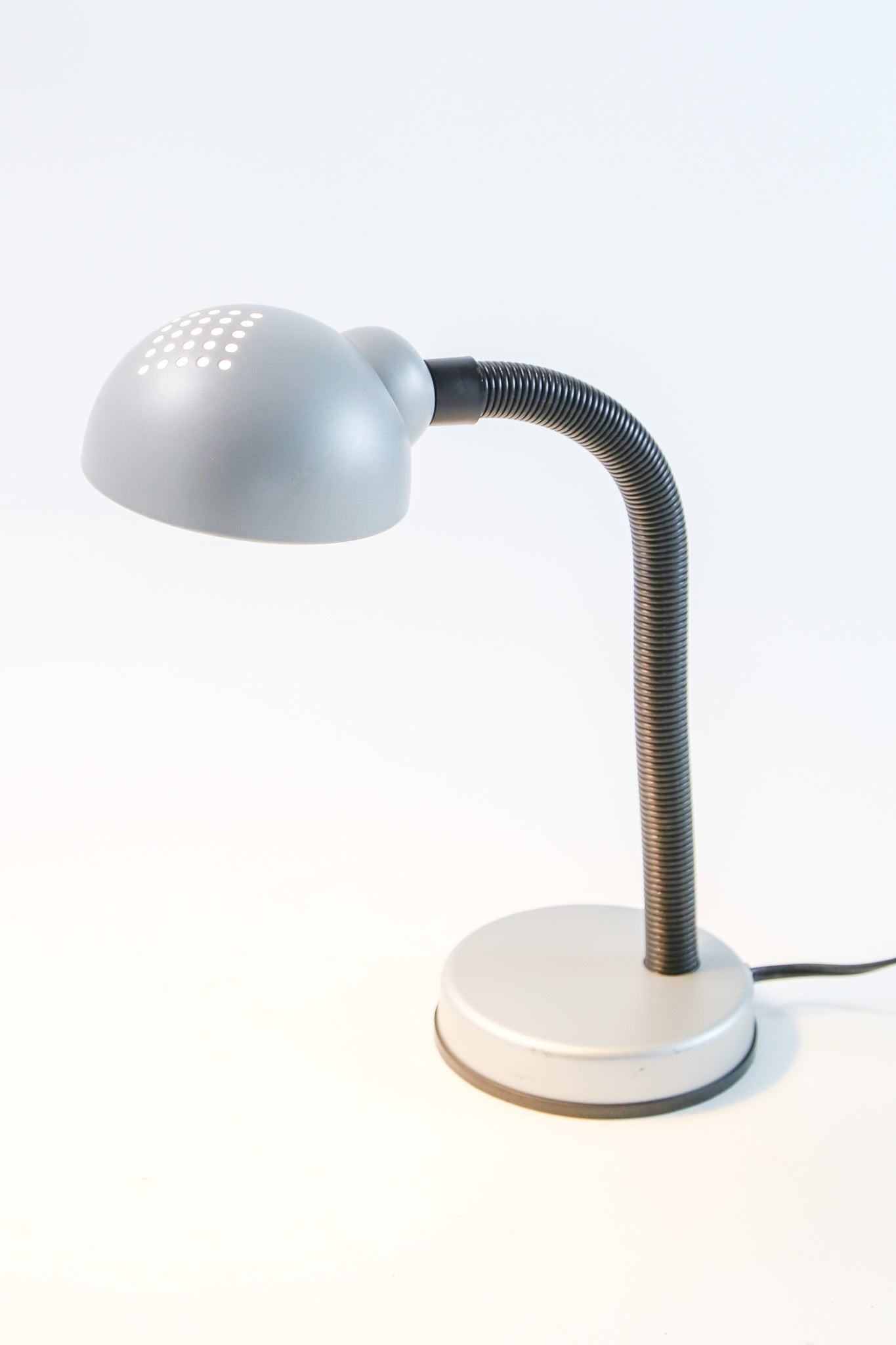 Silver & Black Gooseneck Desk Light / シルバー×黒 グースネック デスクライト