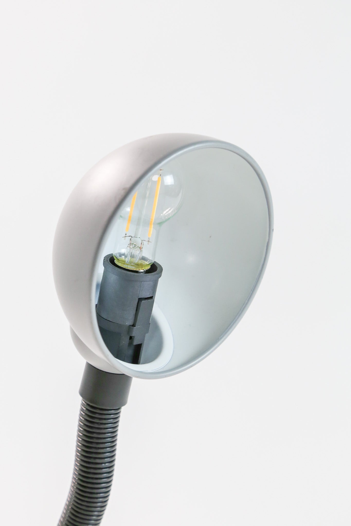 Silver & Black Gooseneck Desk Light / シルバー×黒 グースネック デスクライト