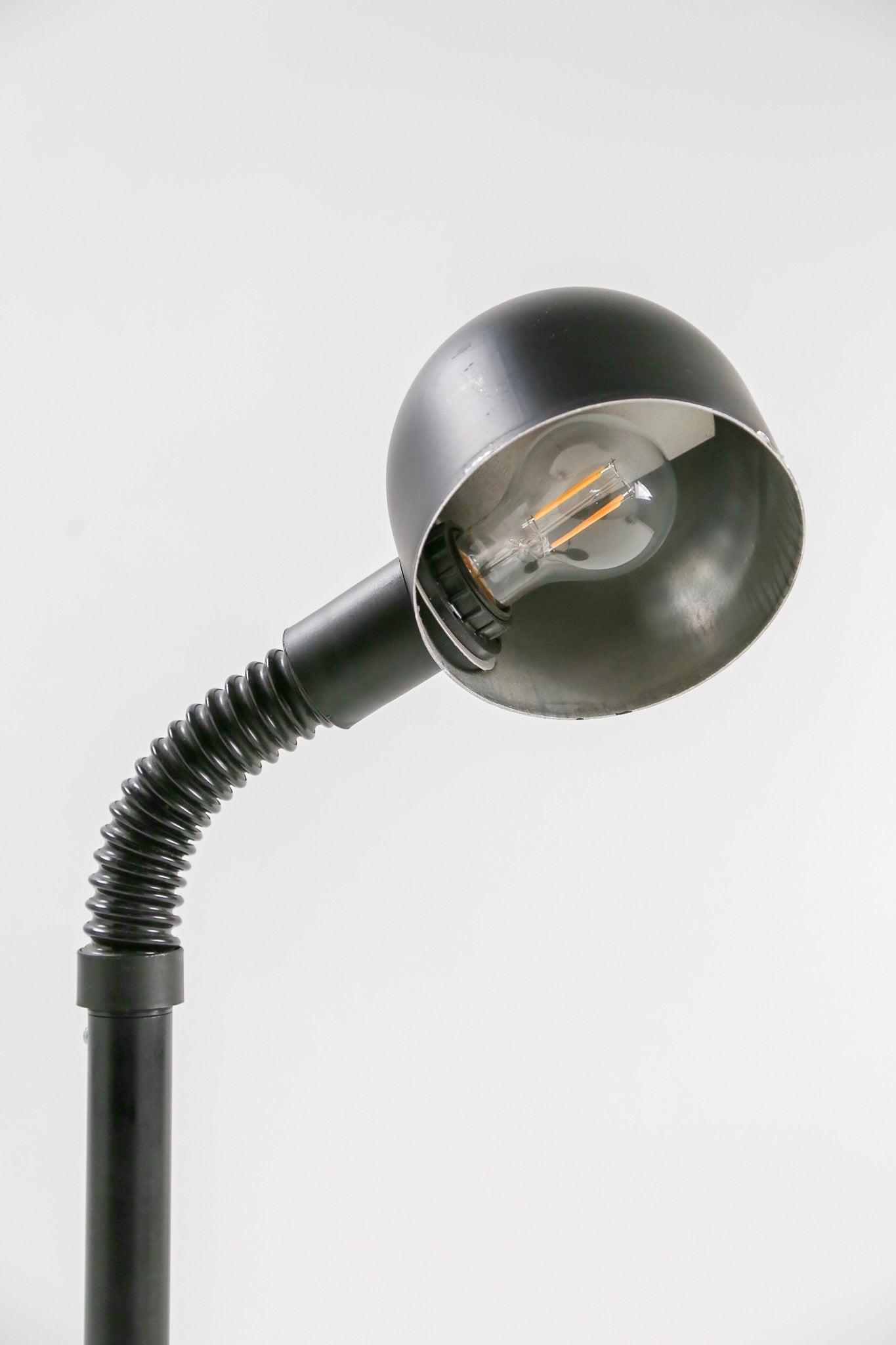 Black Gooseneck Table Lamp / 黒グースネックライト