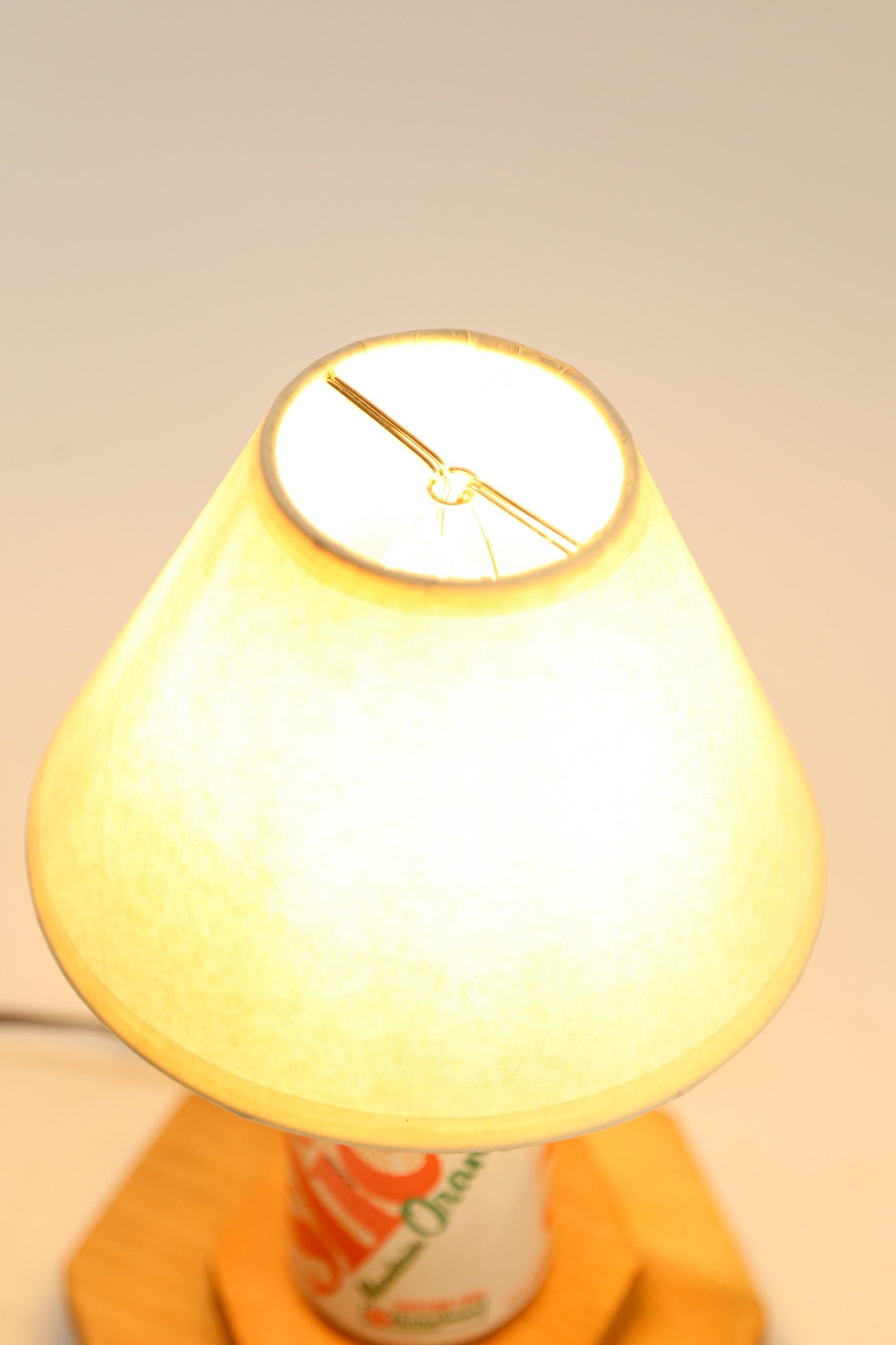 Juice Can × Wood Desk Light / ジュース缶×木製 デスクライト