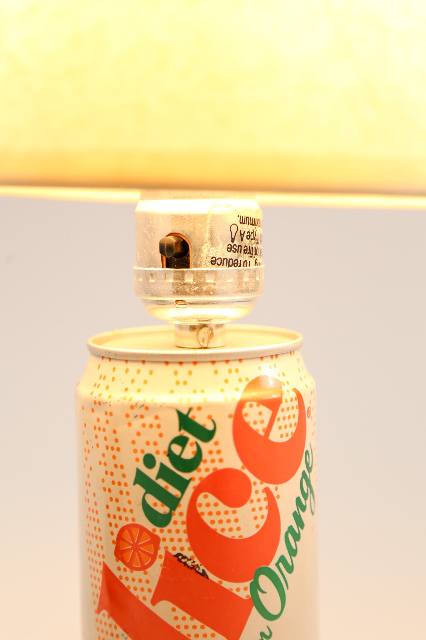 Juice Can × Wood Desk Light / ジュース缶×木製 デスクライト