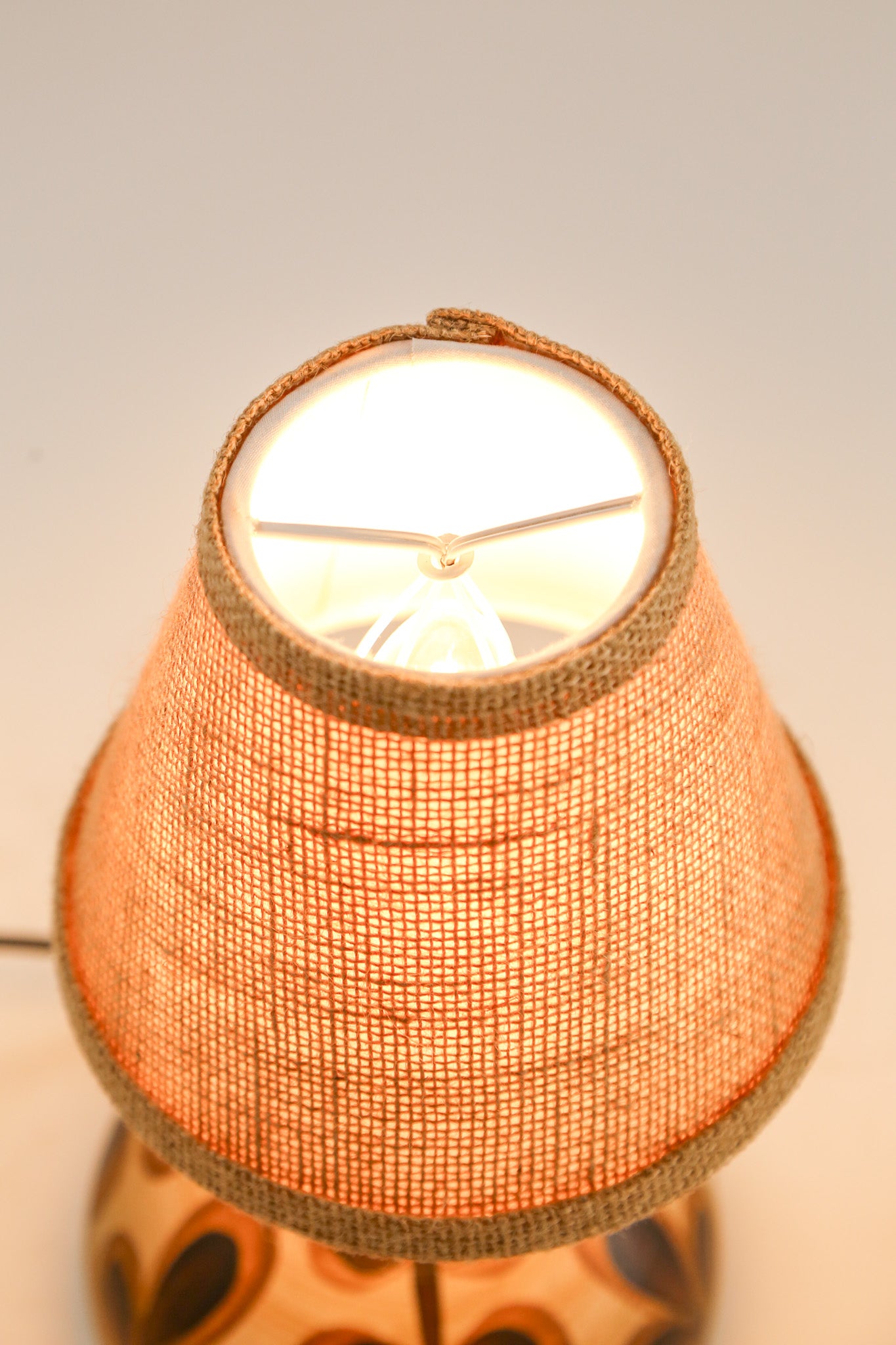 Ceramic Base Table Light / 陶器ベースのテーブルライト