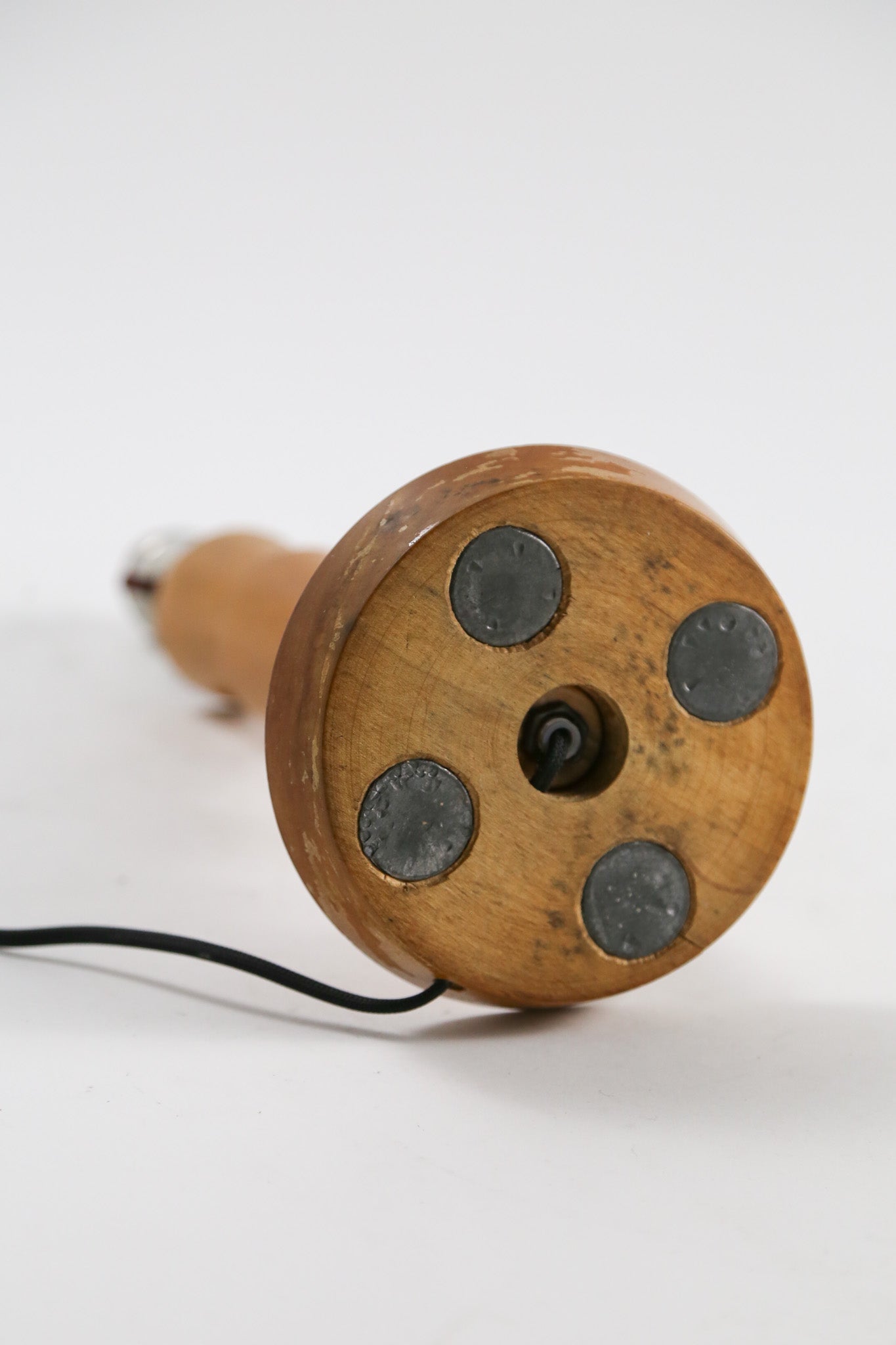 Wood Base & Paper Shade Desk Lamp / 木製ベース×紙シェード デスクライト