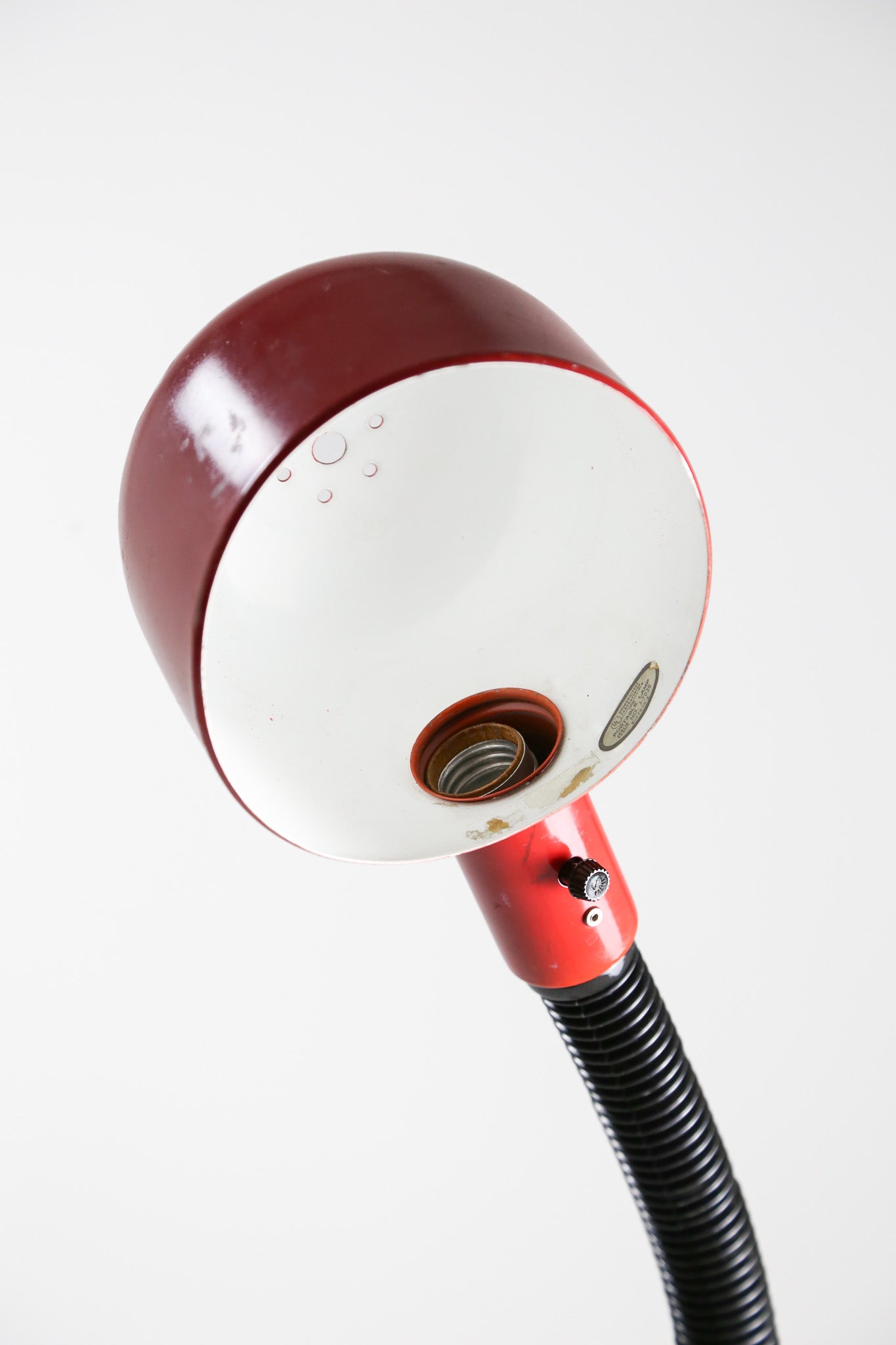 Red Vintage Floor Lamp / レッド ヴィンテージ フロアランプ