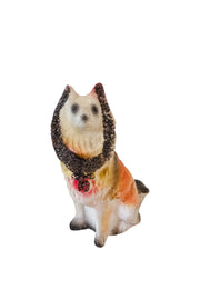 Chalkware Dog Figurine / チョークドックフィギュア