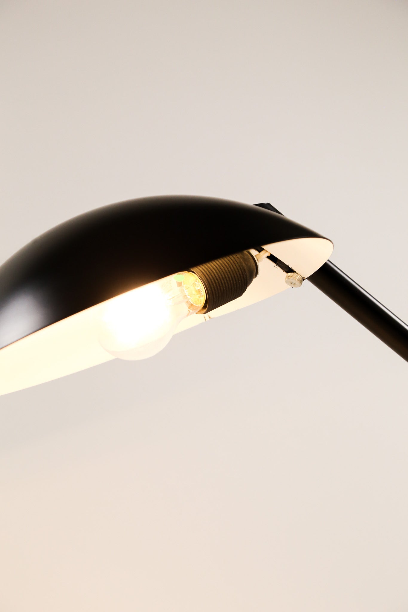 Vintage Black Metal Desk Lamp / ヴィンテージ ブラックメタル デスクランプ