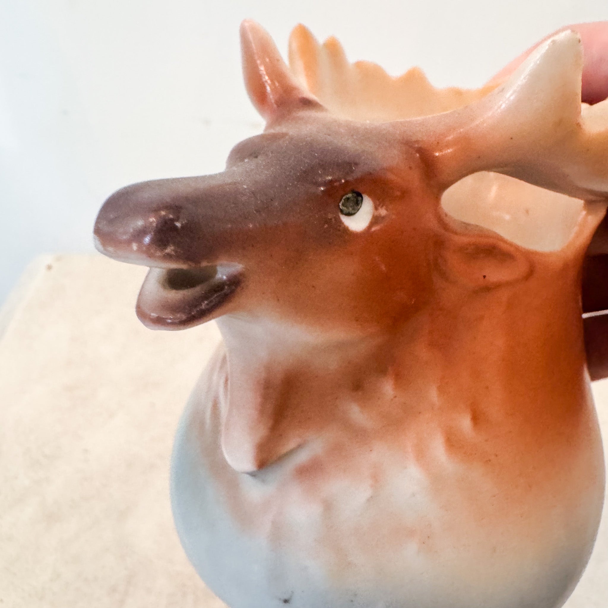 Pottery Deer Pitcher / 陶器製鹿のピッチャー