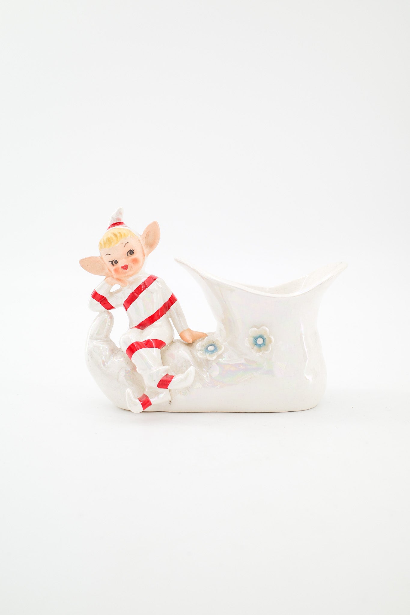Elf on Boot Planter / エルフとブーツのプランター