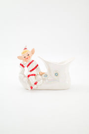 Elf on Boot Planter / エルフとブーツのプランター