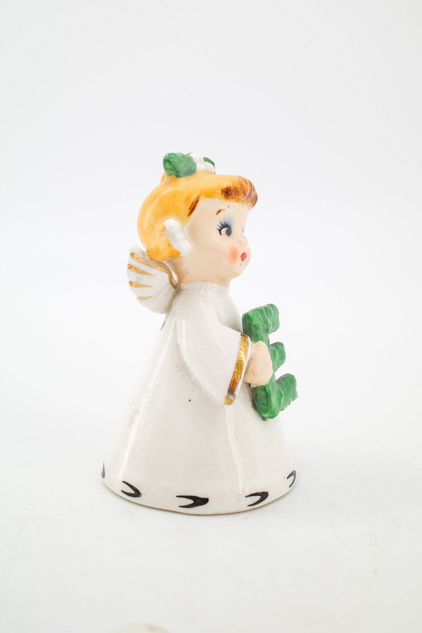 Angel Figurine with Letter E / エンジェル フィギュリン（アルファベット E）