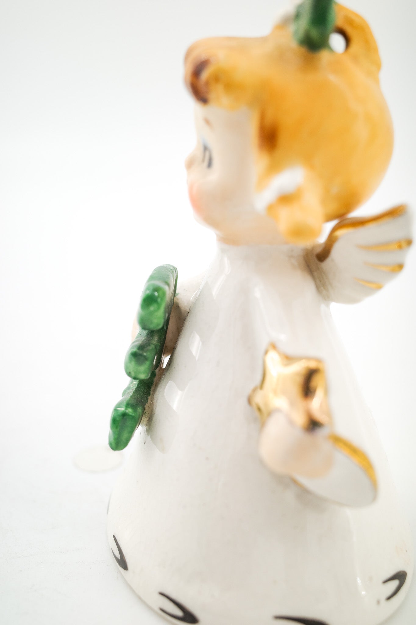 Angel Figurine with Letter E / エンジェル フィギュリン（アルファベット E）